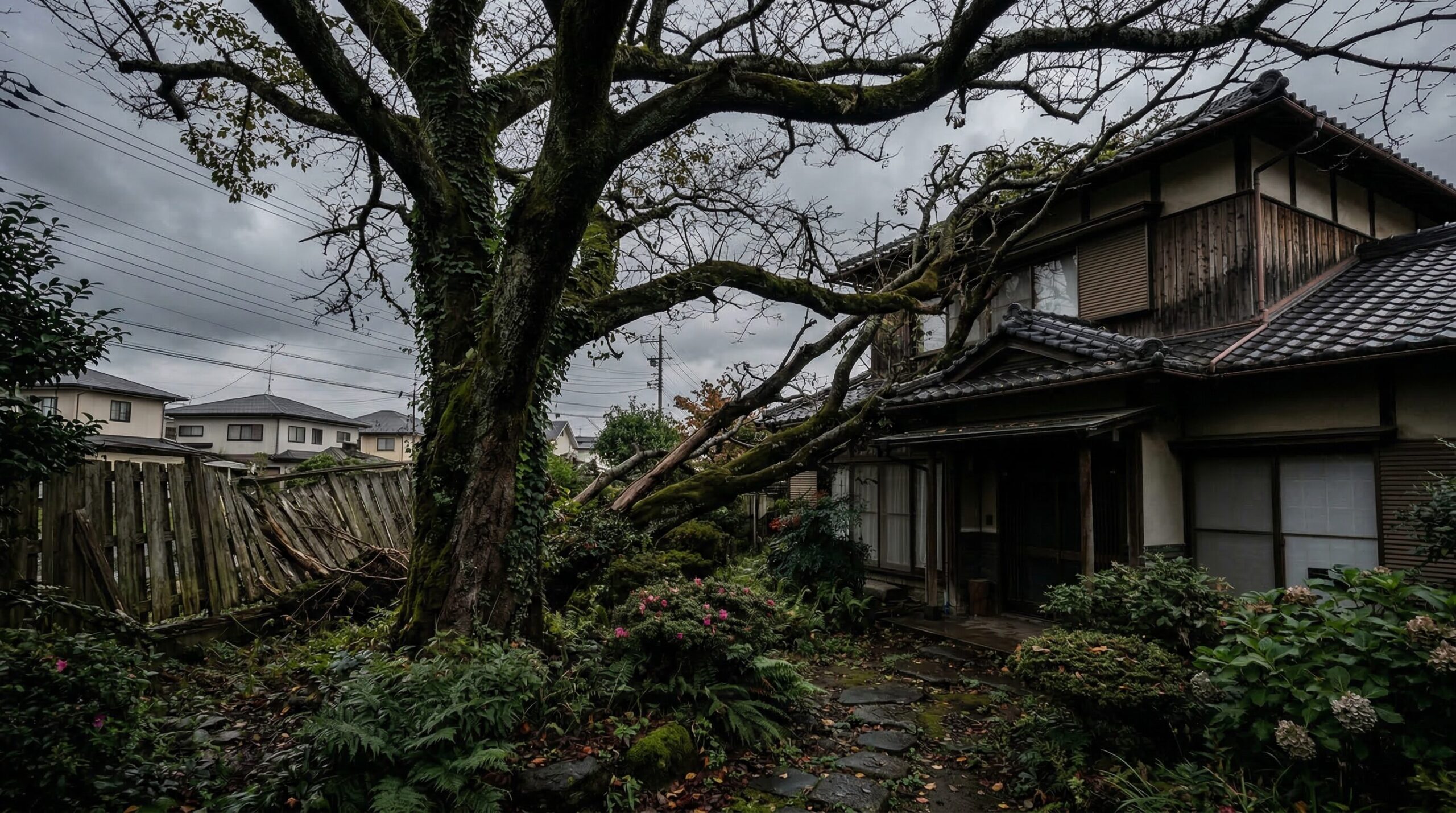 庭木が大きくなりすぎたときに起こるリスクと原因