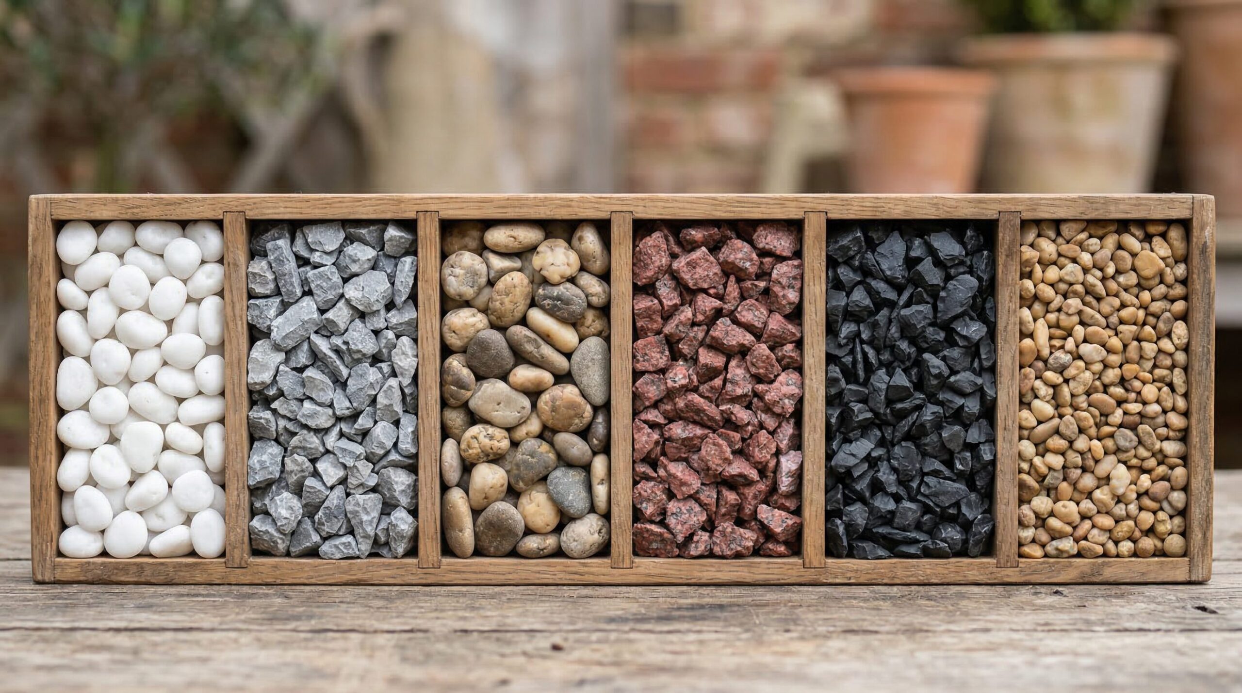 庭じまいに砂利を使うメリットと選び方