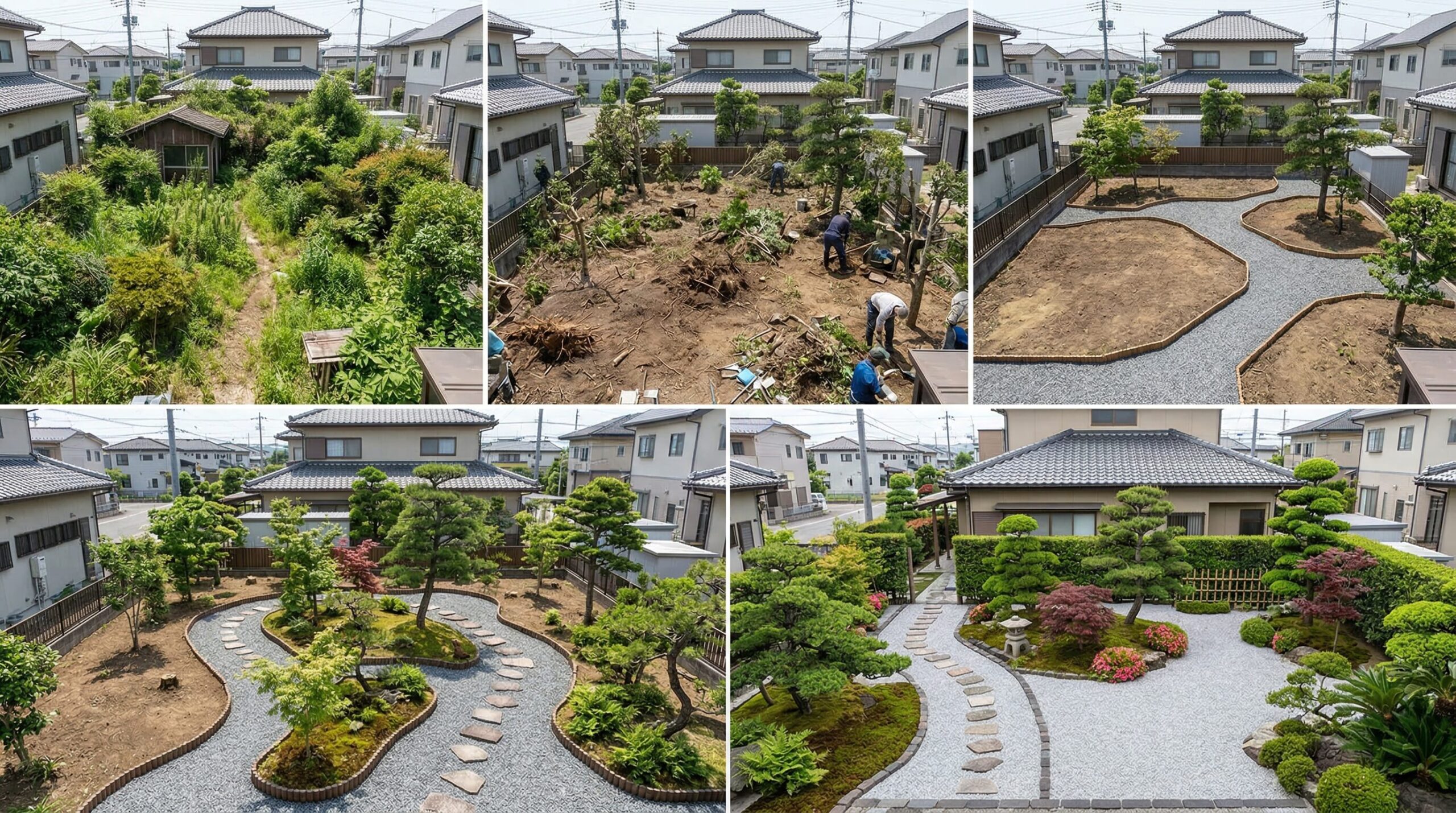 庭じまい施工例でわかるビフォーアフター5選