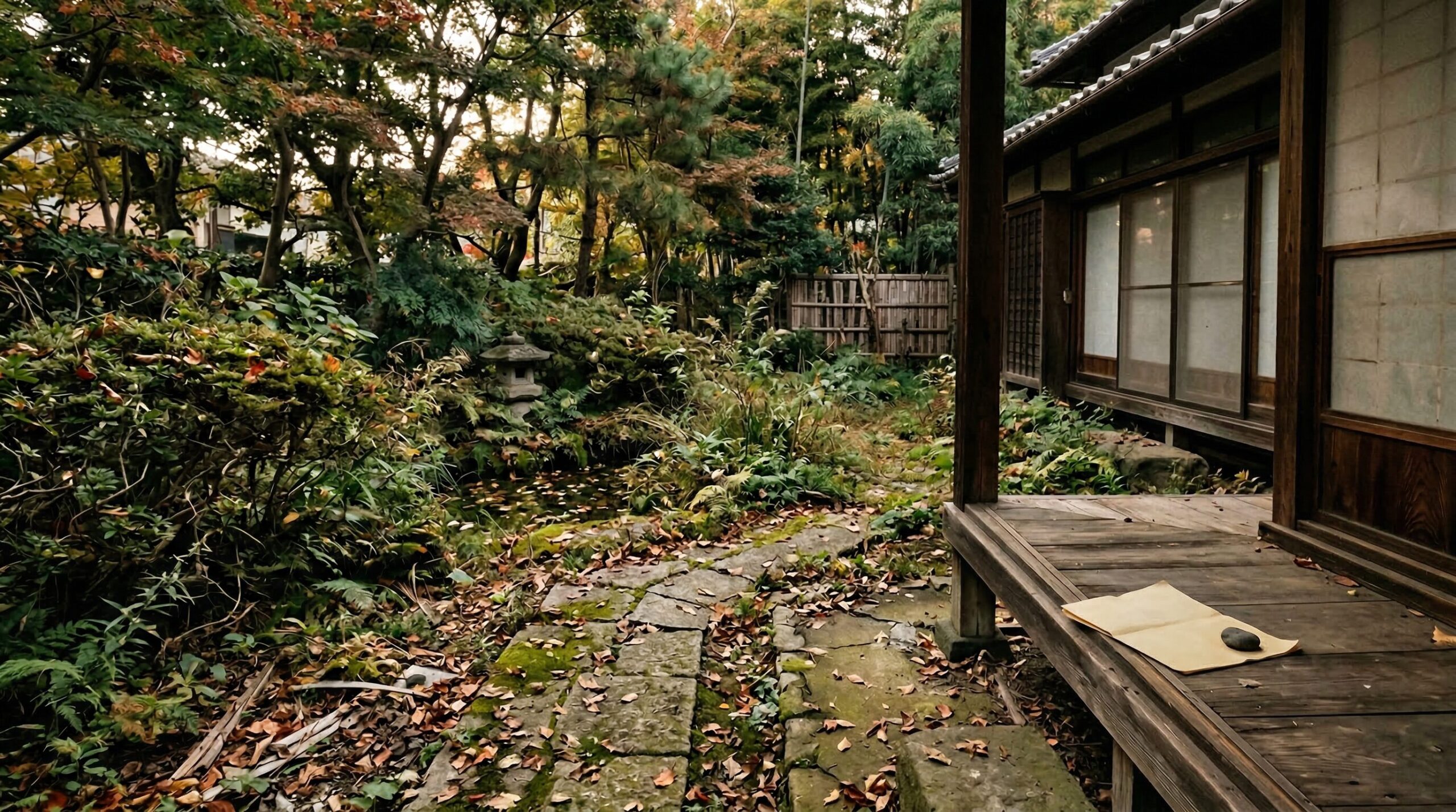 相続した家の庭に生じる管理義務とは