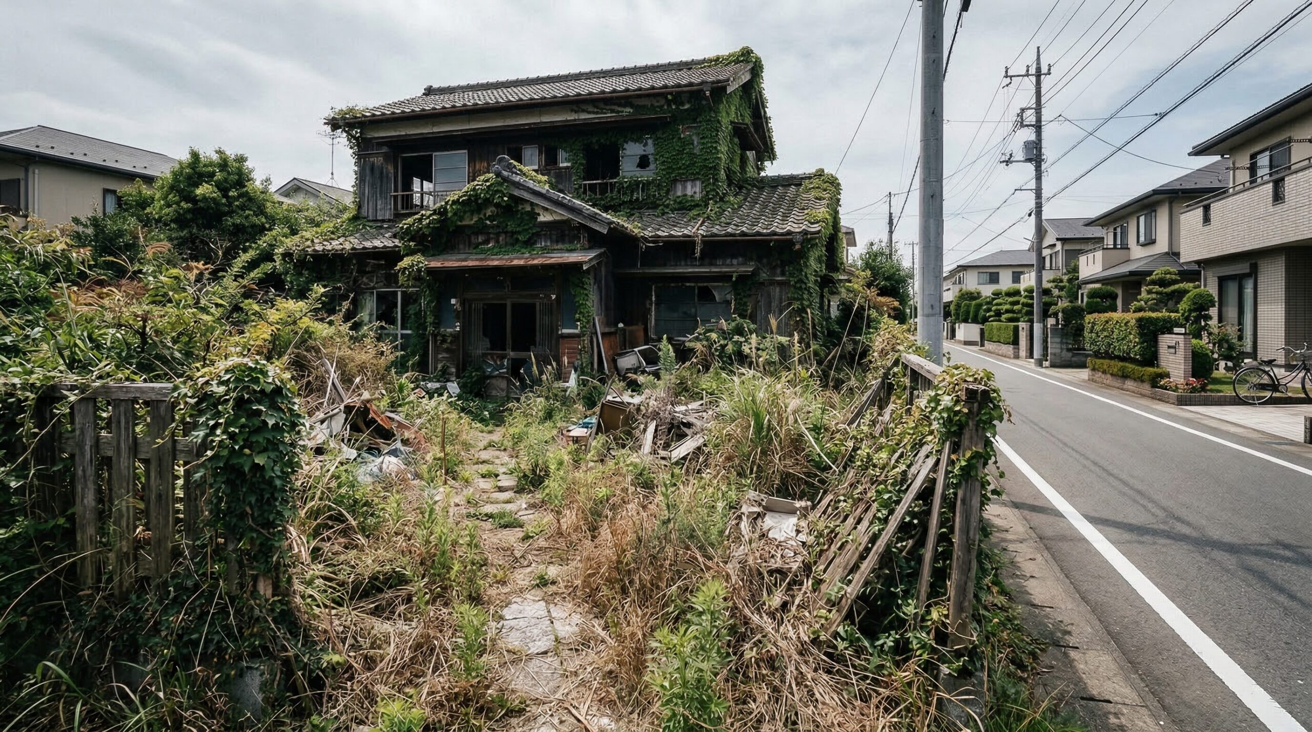 空き家の雑草を放置するリスクとは何か