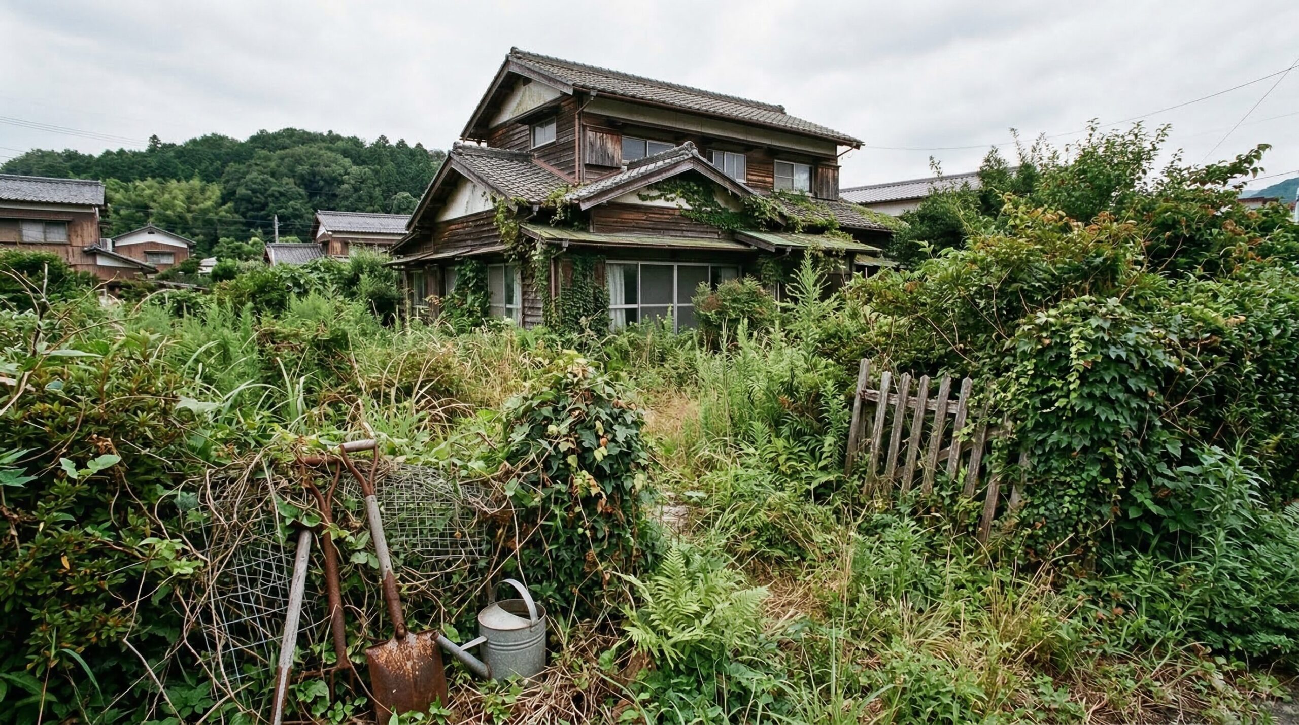 実家の庭がジャングルになる原因と背景