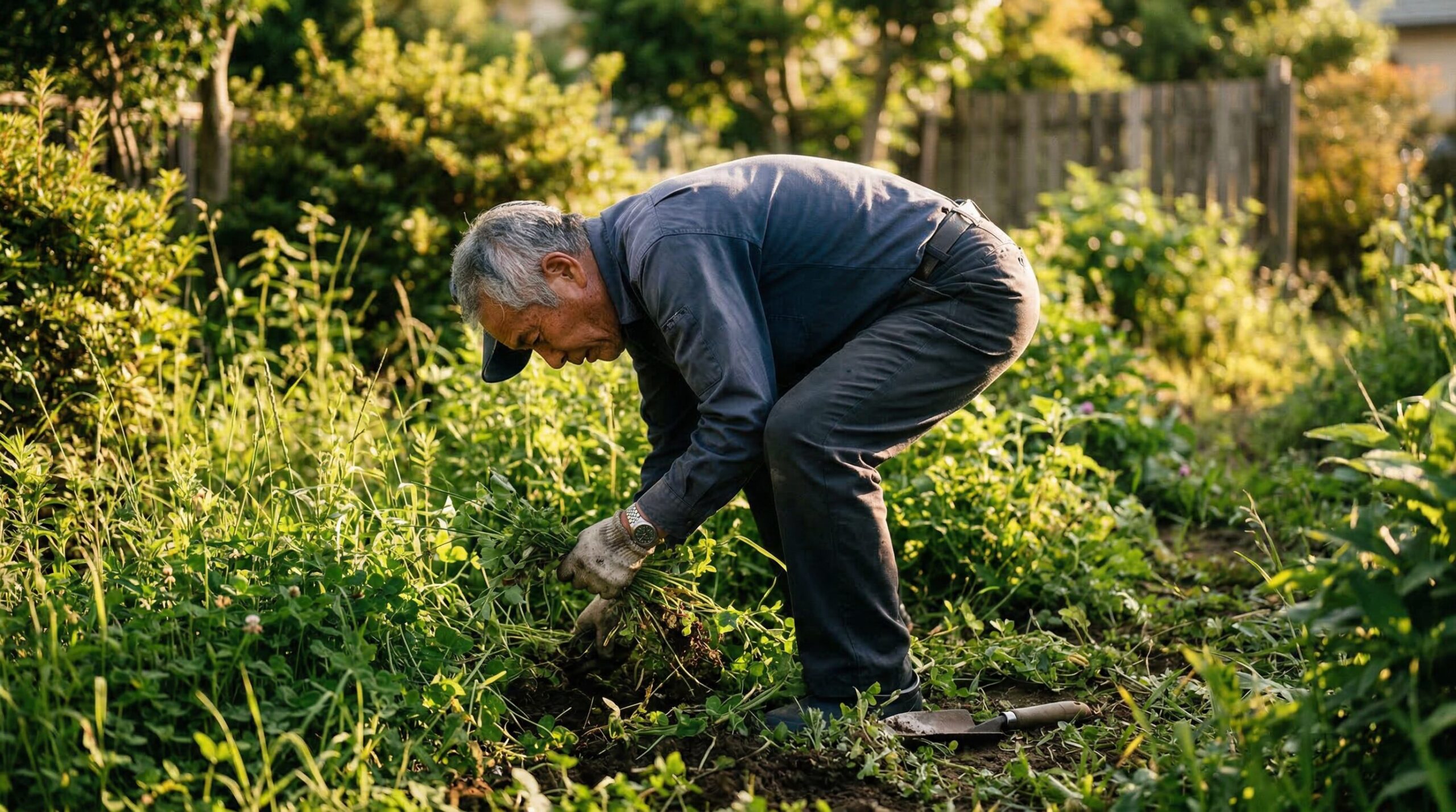 高齢者が草むしりで腰痛になりやすい原因