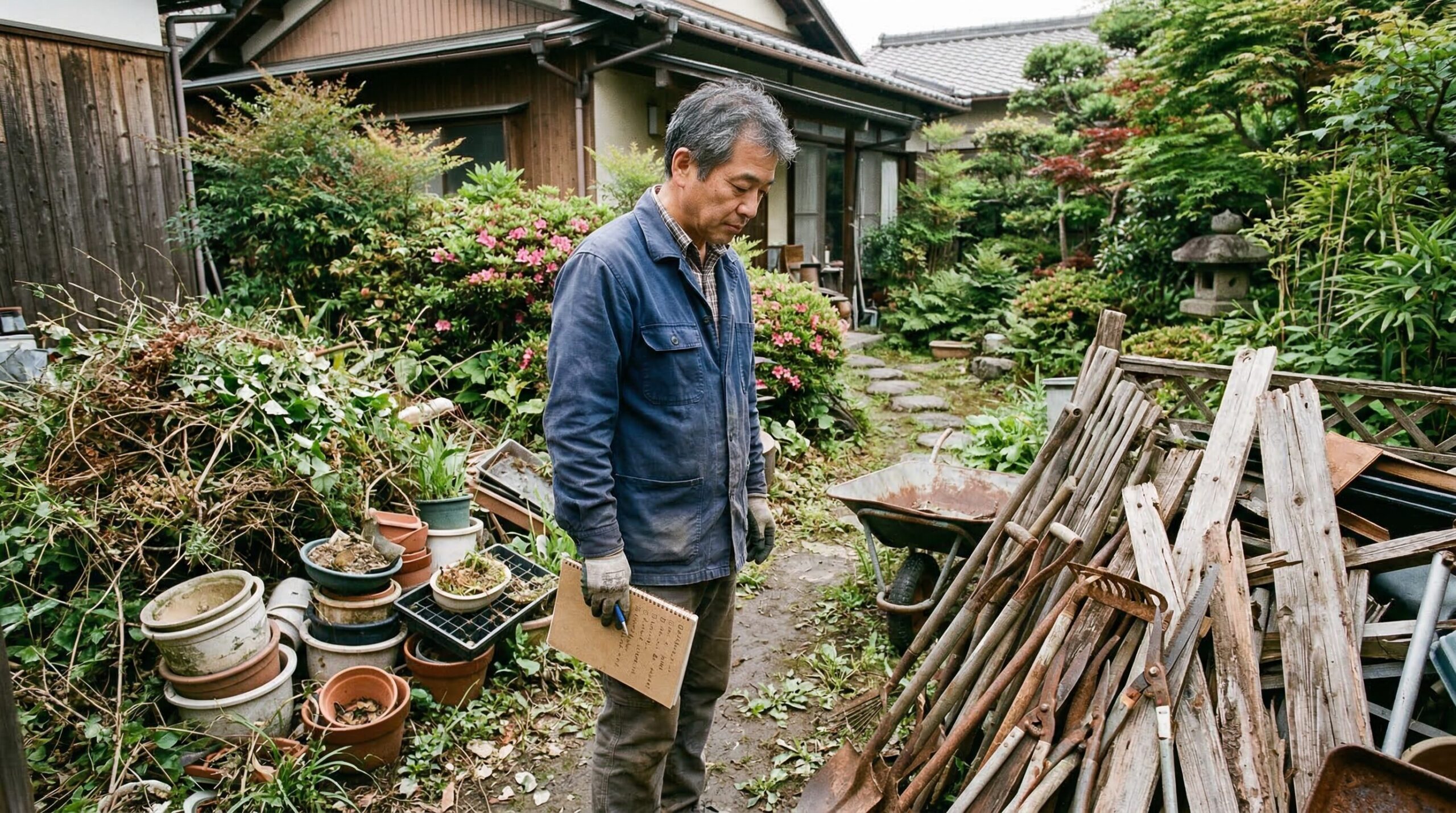 庭の不用品を処分する前に知っておくべきこと