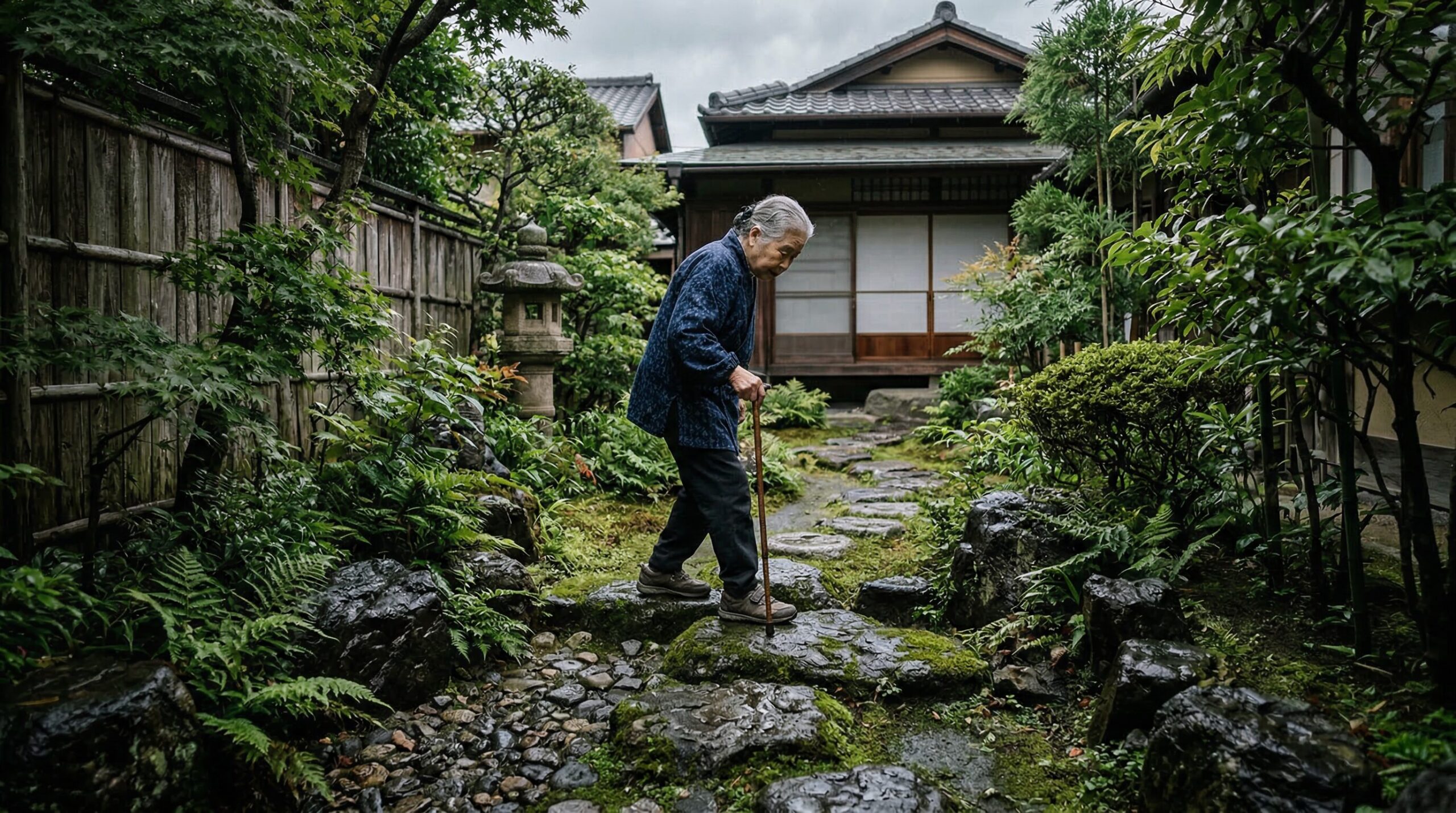 庭のバリアフリーが必要な理由と転倒リスクの実態