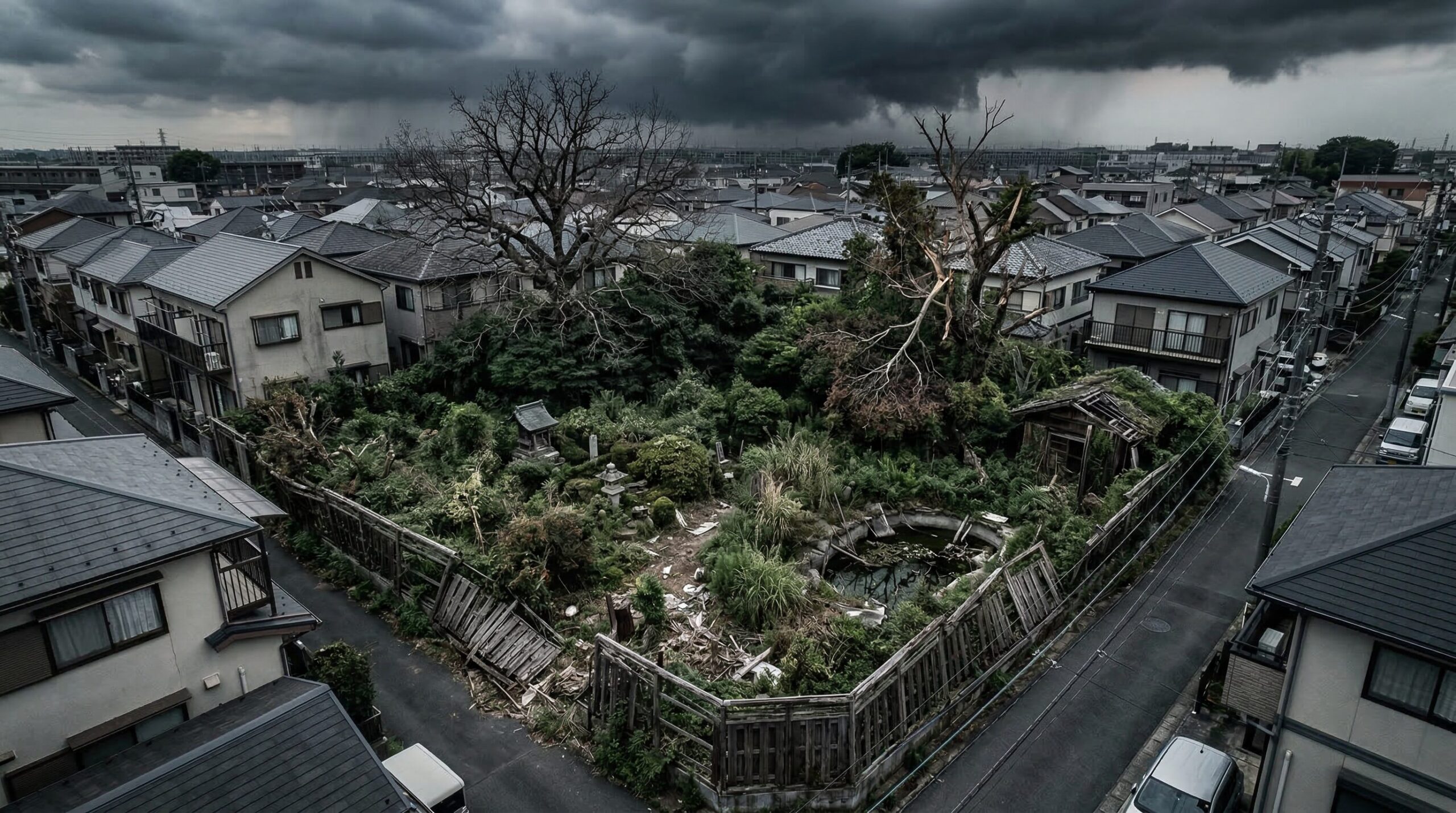 荒れた庭をどうにかしたい人が知るべき現状リスク