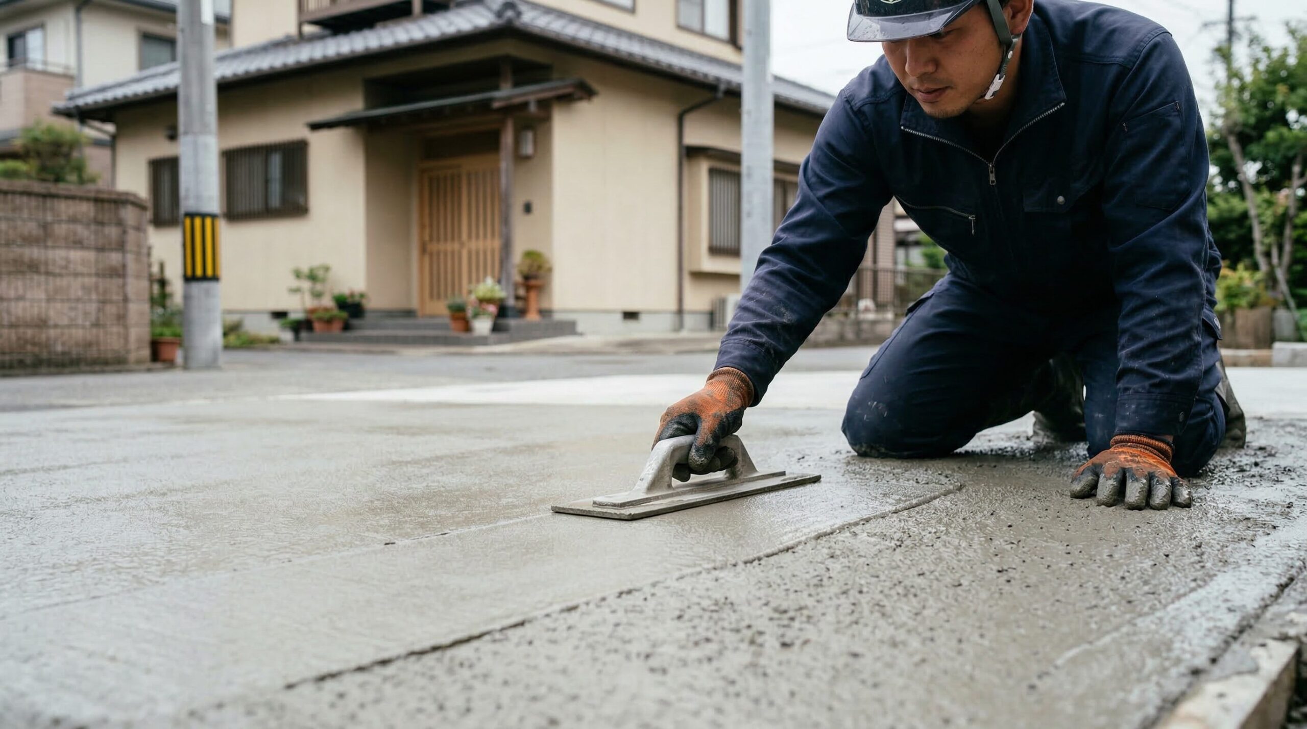 コンクリート舗装の費用と特徴