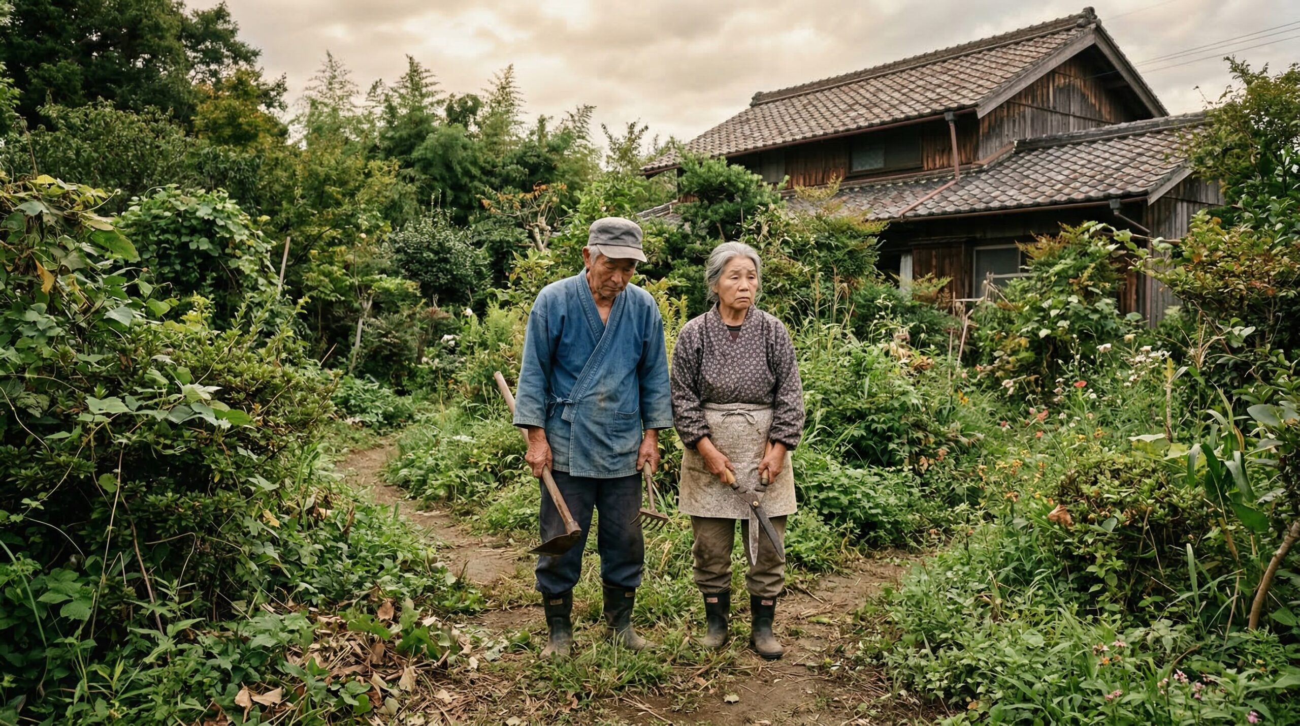 高齢化社会と庭管理の限界