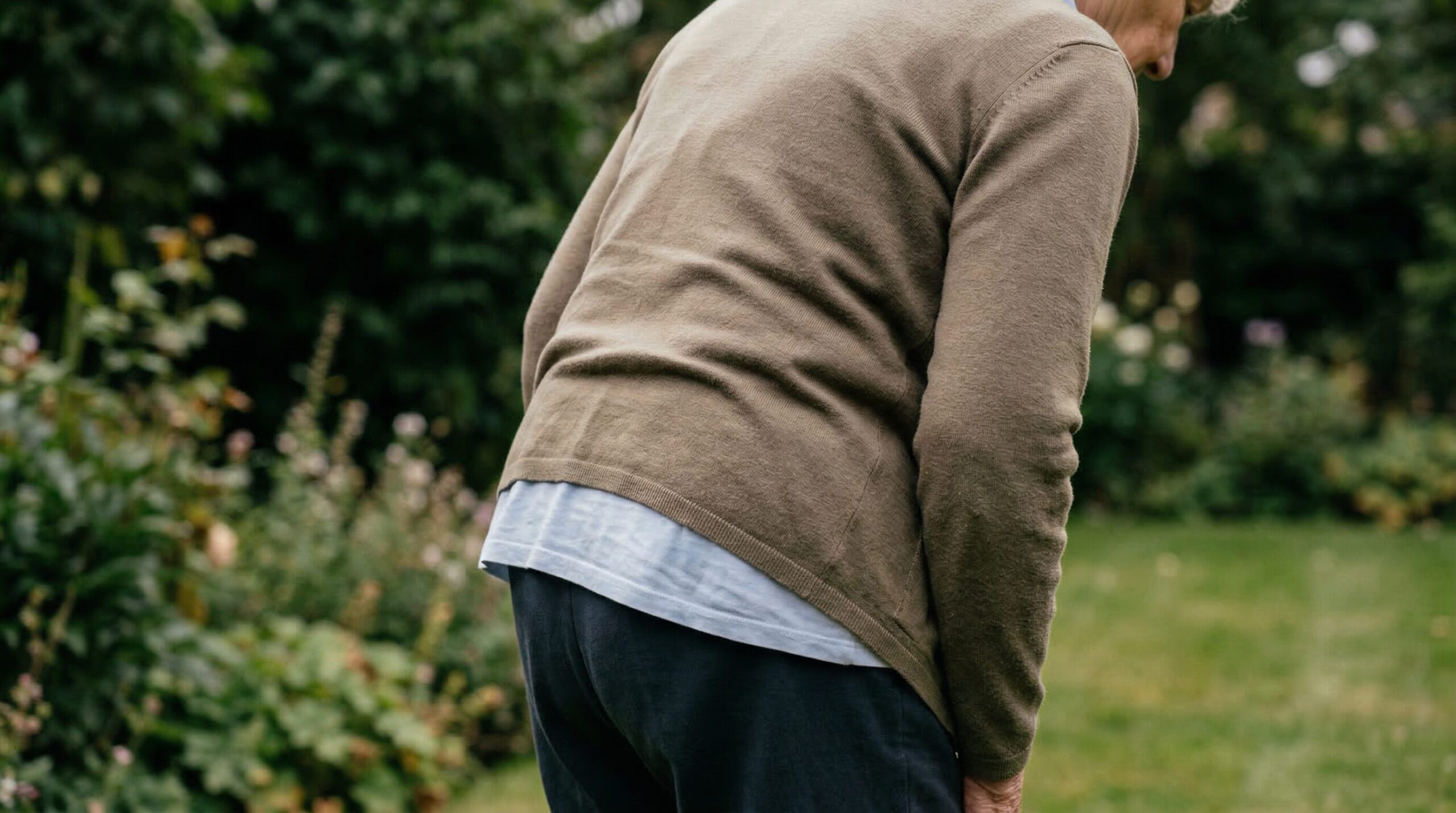 加齢による筋力低下と腰への影響