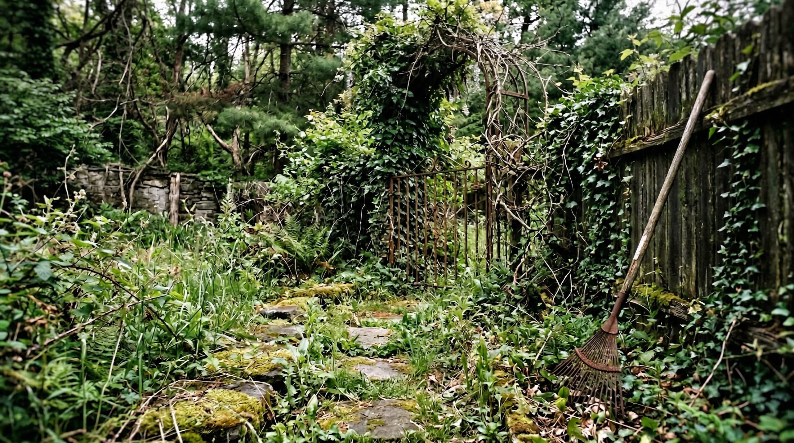 実家の庭が荒れ放題になる主な原因