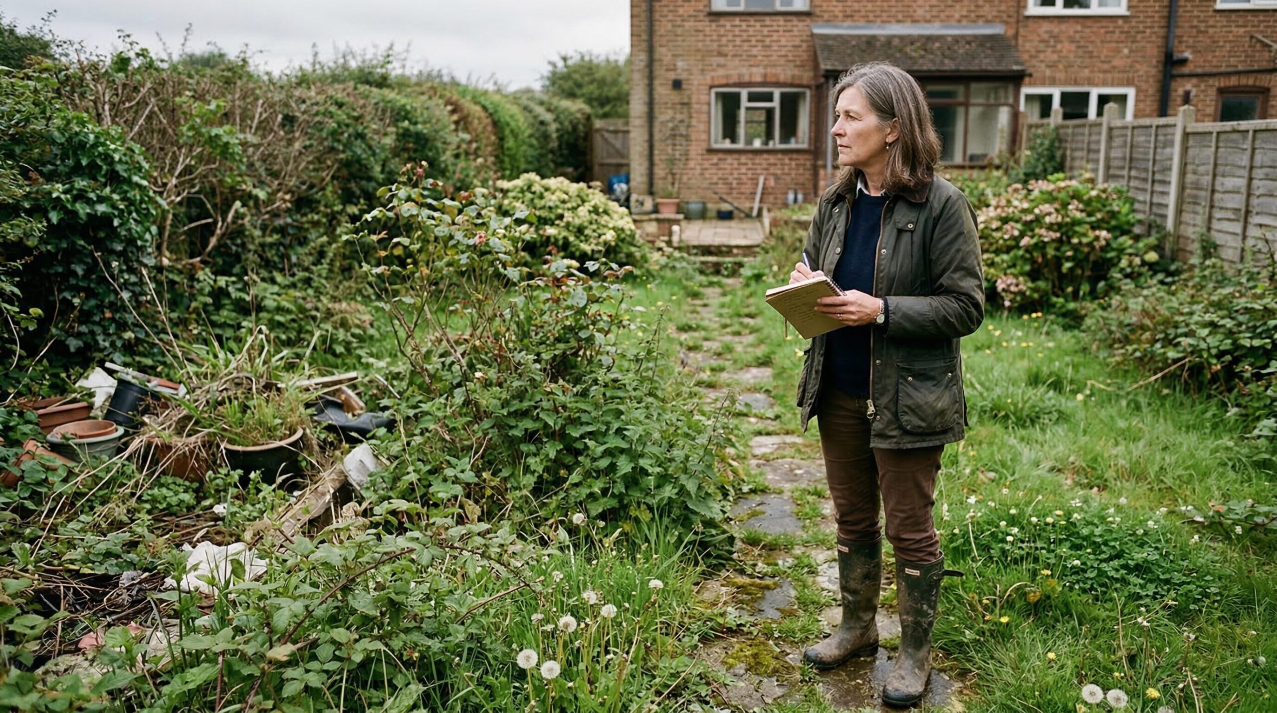 庭の手入れを楽にするための現状整理