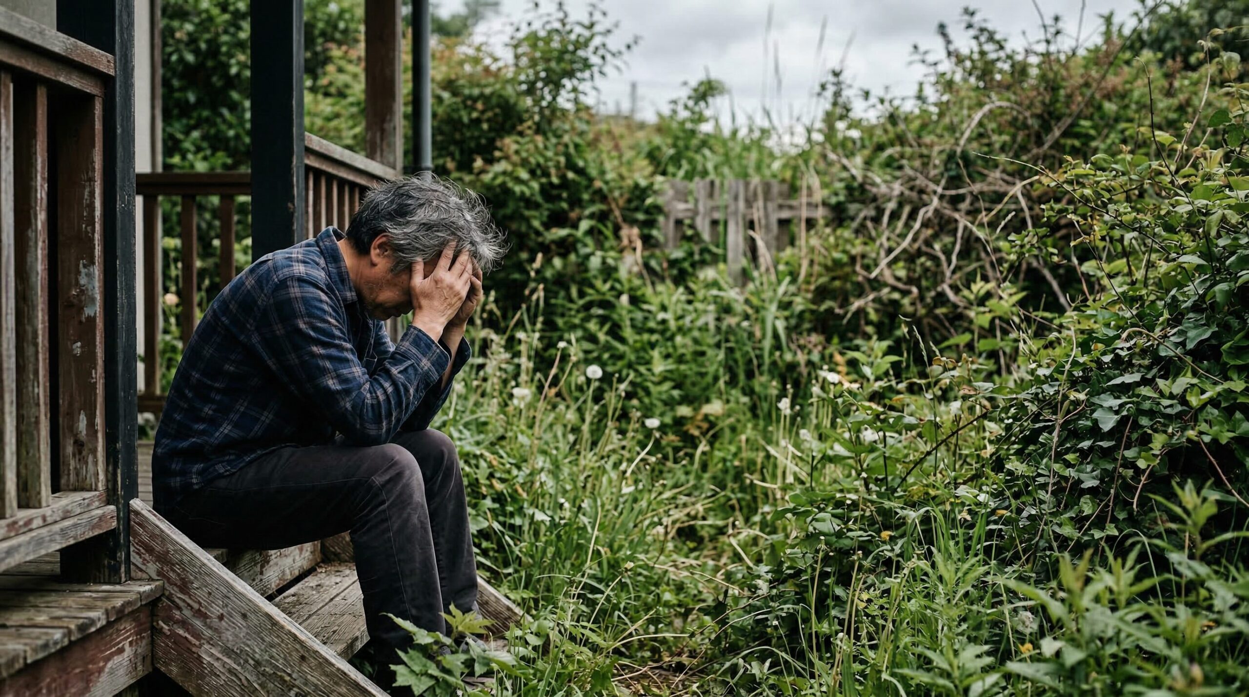 庭が荒れる原因と認知的過負荷の仕組み