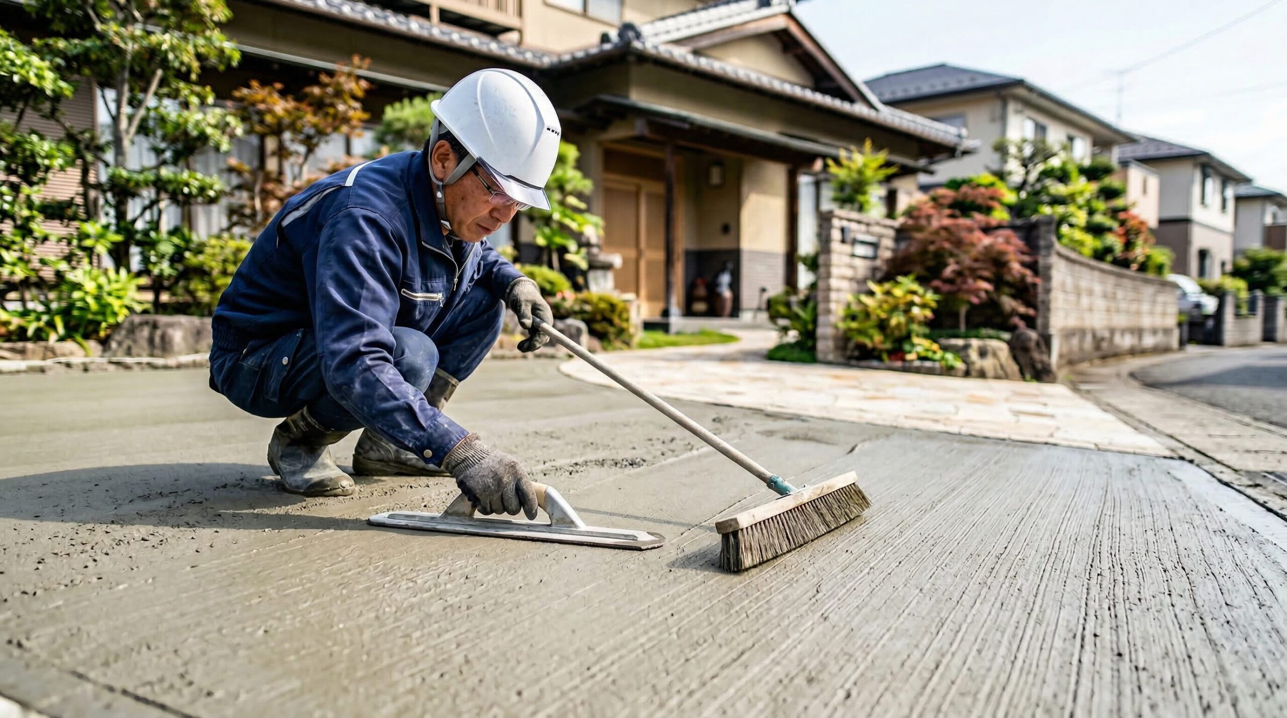 コンクリート舗装の費用相場と特徴