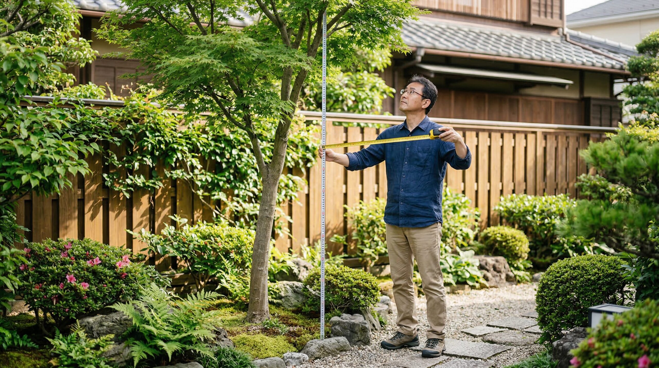 庭木をコンパクトにするための自己判断基準