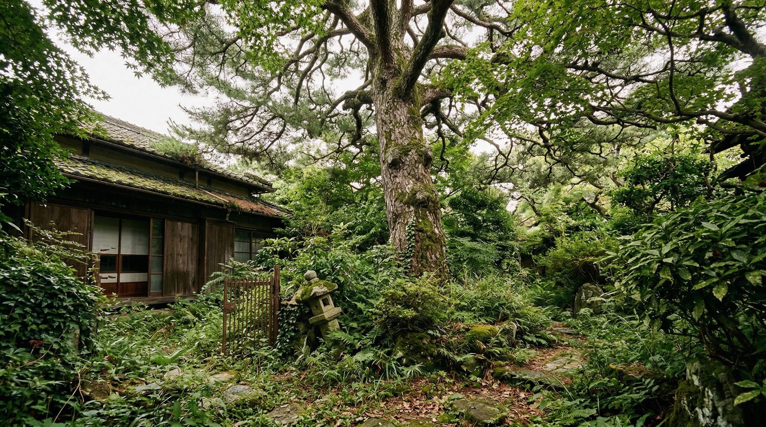なぜ庭木はここまで大きくなったのか