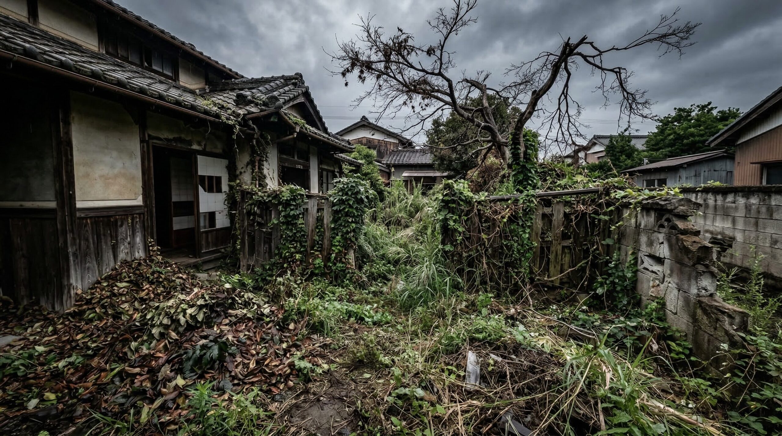 実家の庭を放置するリスクと起こりうる問題