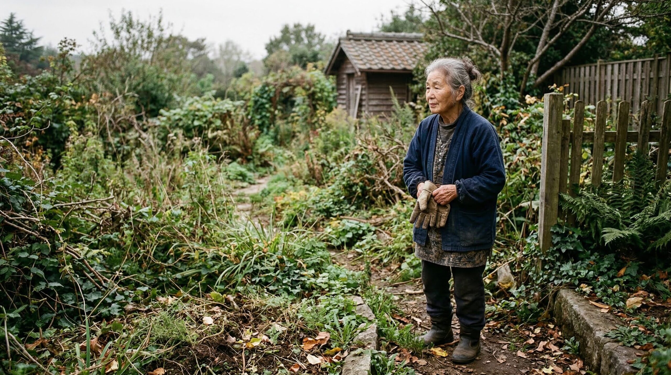 高齢化社会が生んだ庭の維持管理の限界