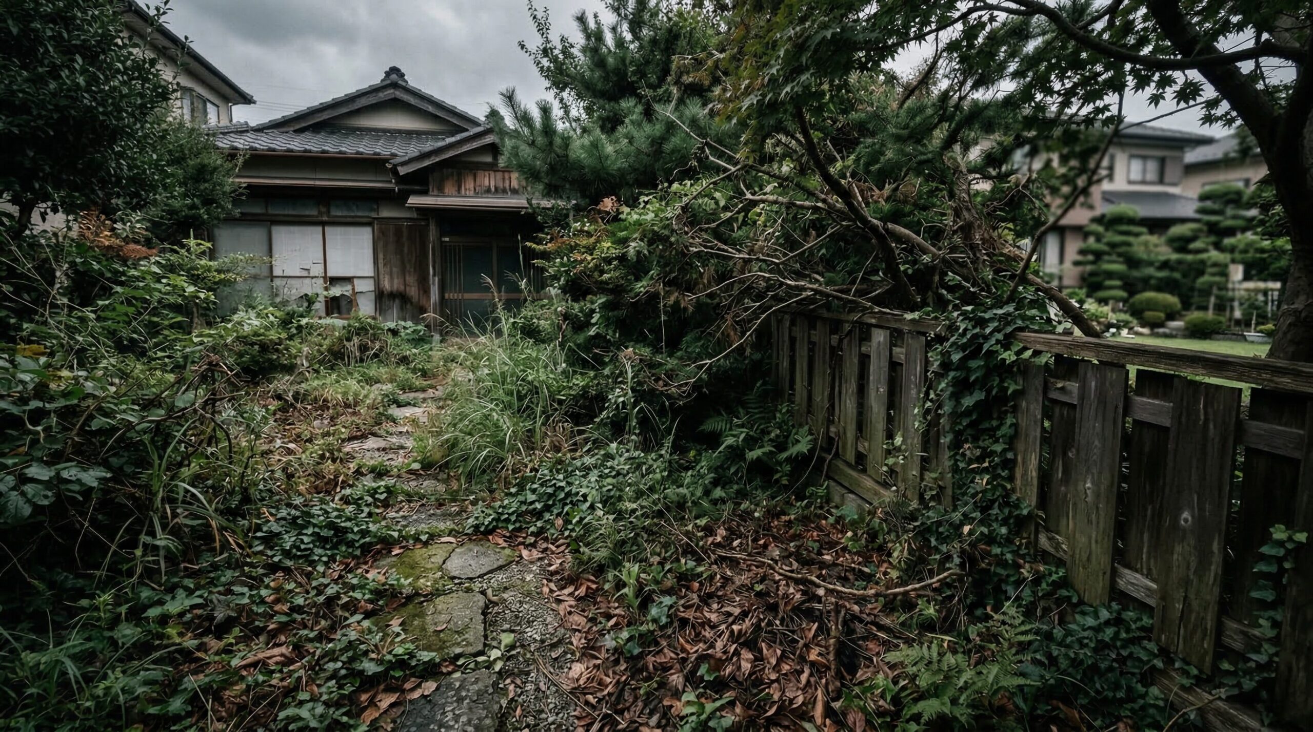 庭を放置すると起きるリスクと近隣トラブル