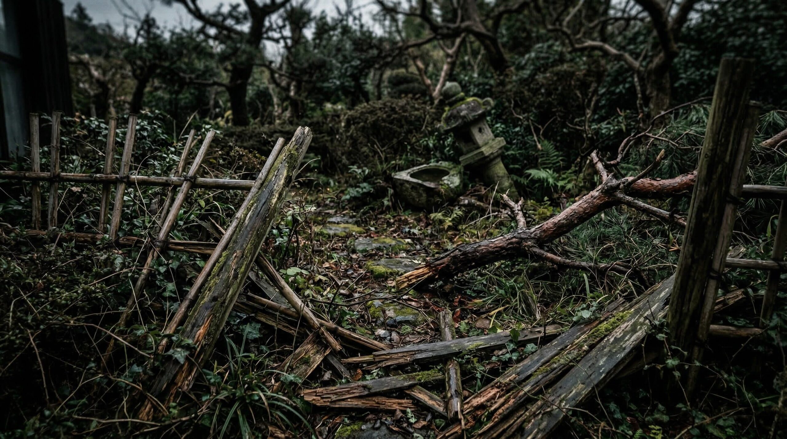 放置した庭に潜む安全リスク