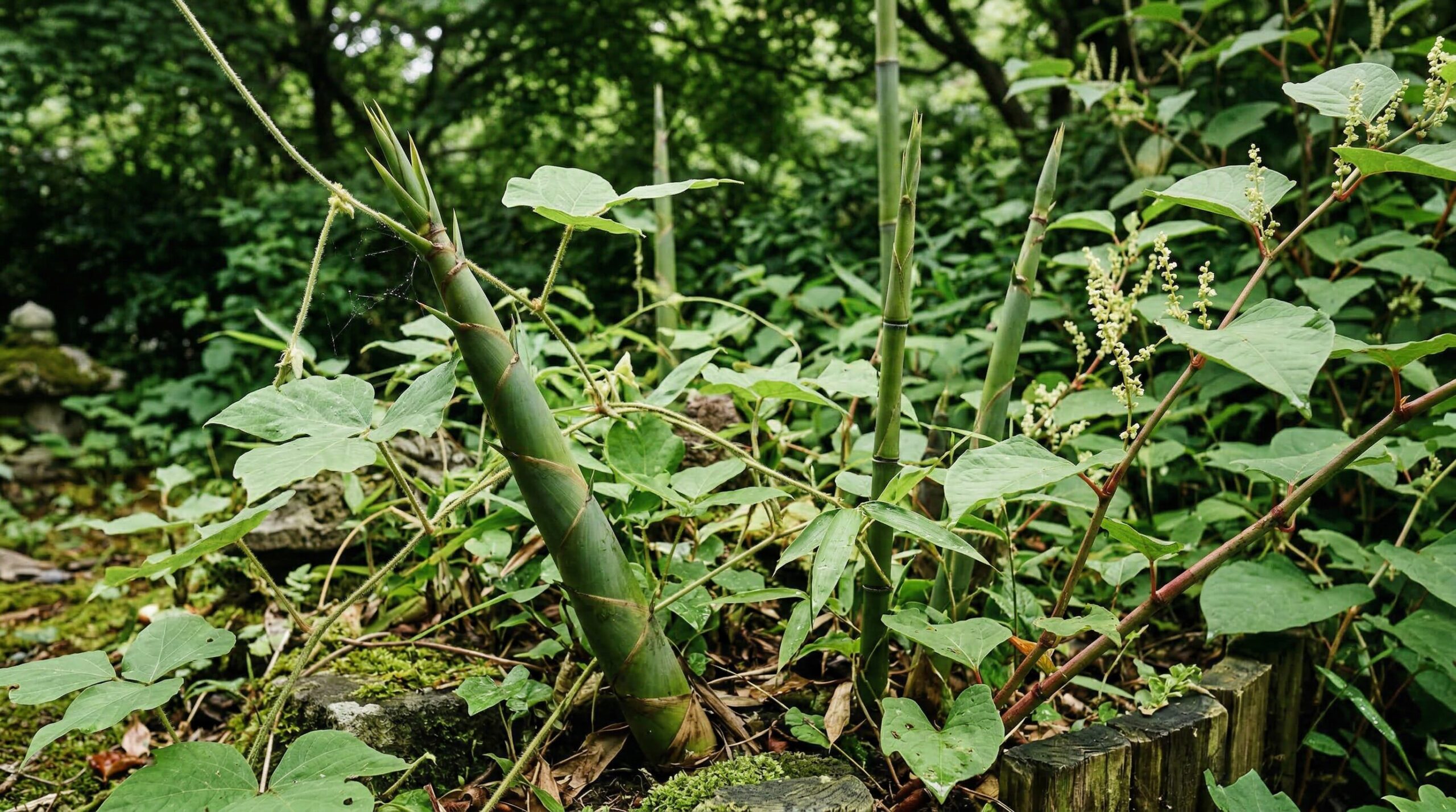 実家の庭がすごいことになる植物の正体
