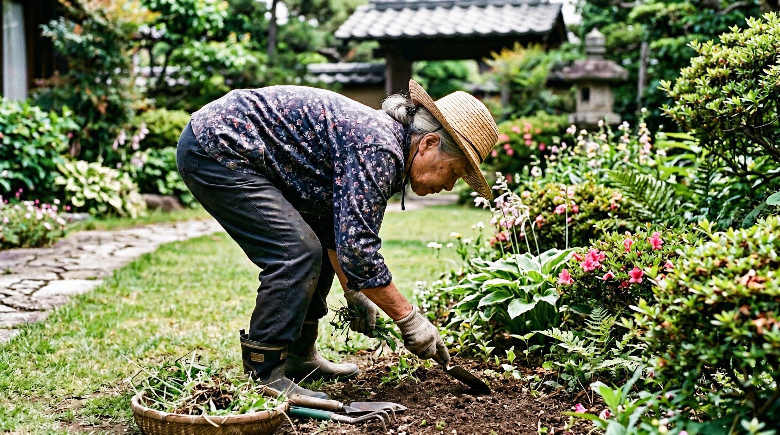 前かがみ・中腰が腰椎にかける負荷