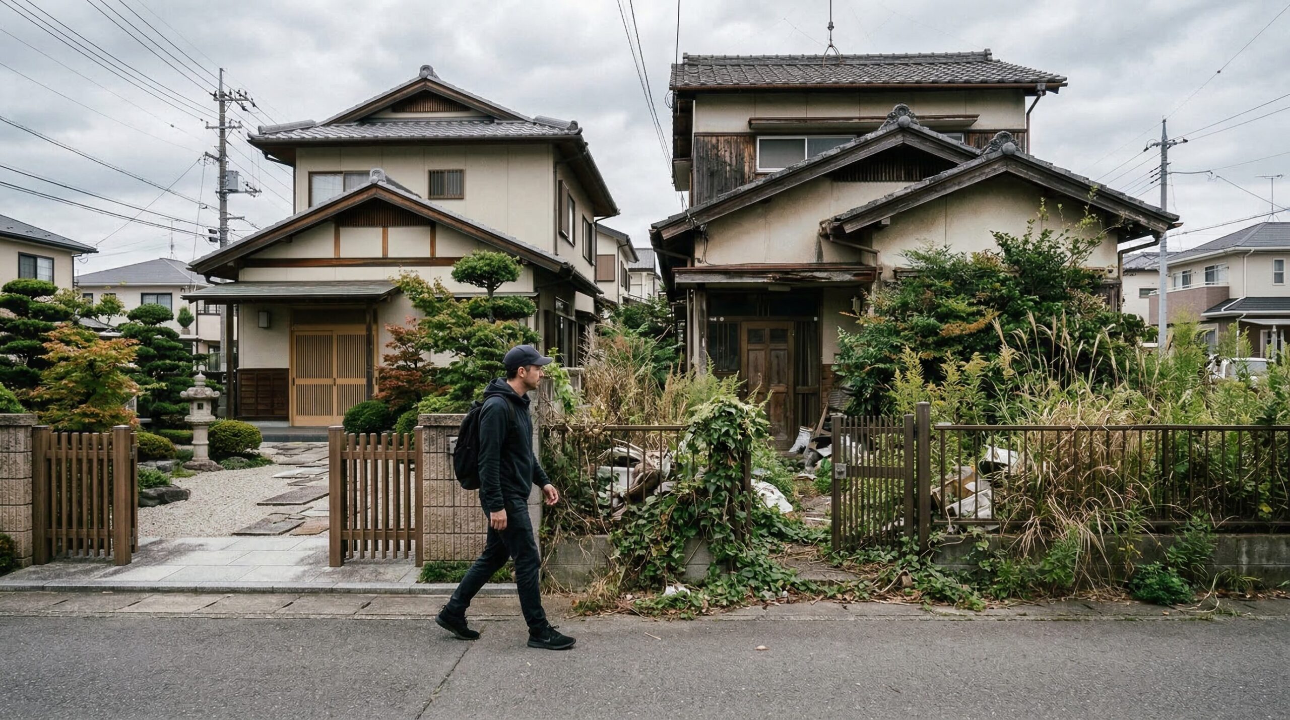 空き巣が庭の手入れ状態で下見する仕組み