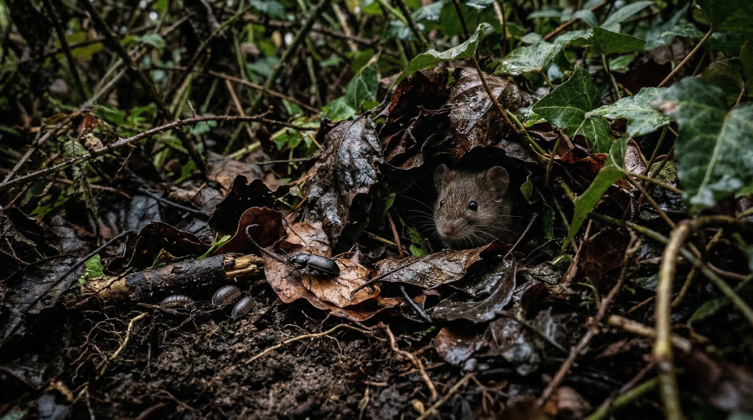 荒れた庭の害虫や害獣が引き起こす被害