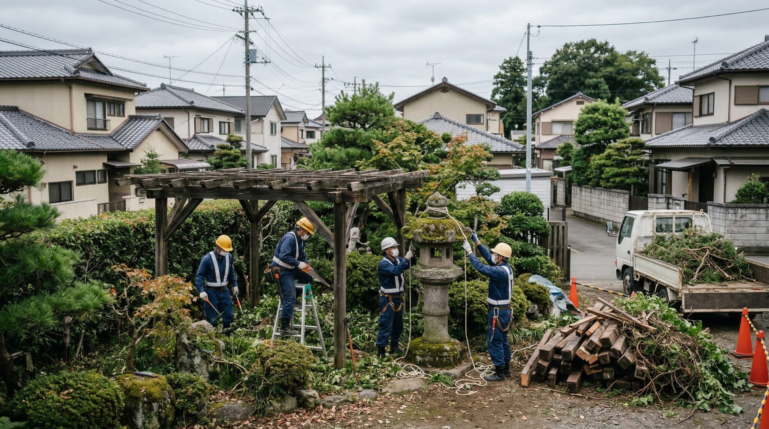 解体業者に頼む場合の費用と注意点