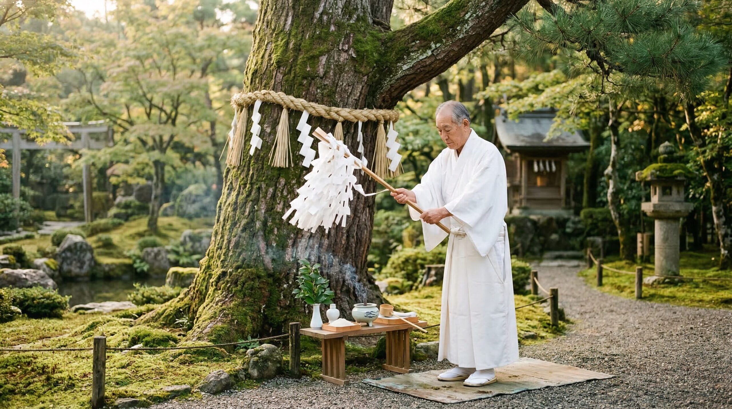 松の木を切る前に行う供養とお祓い