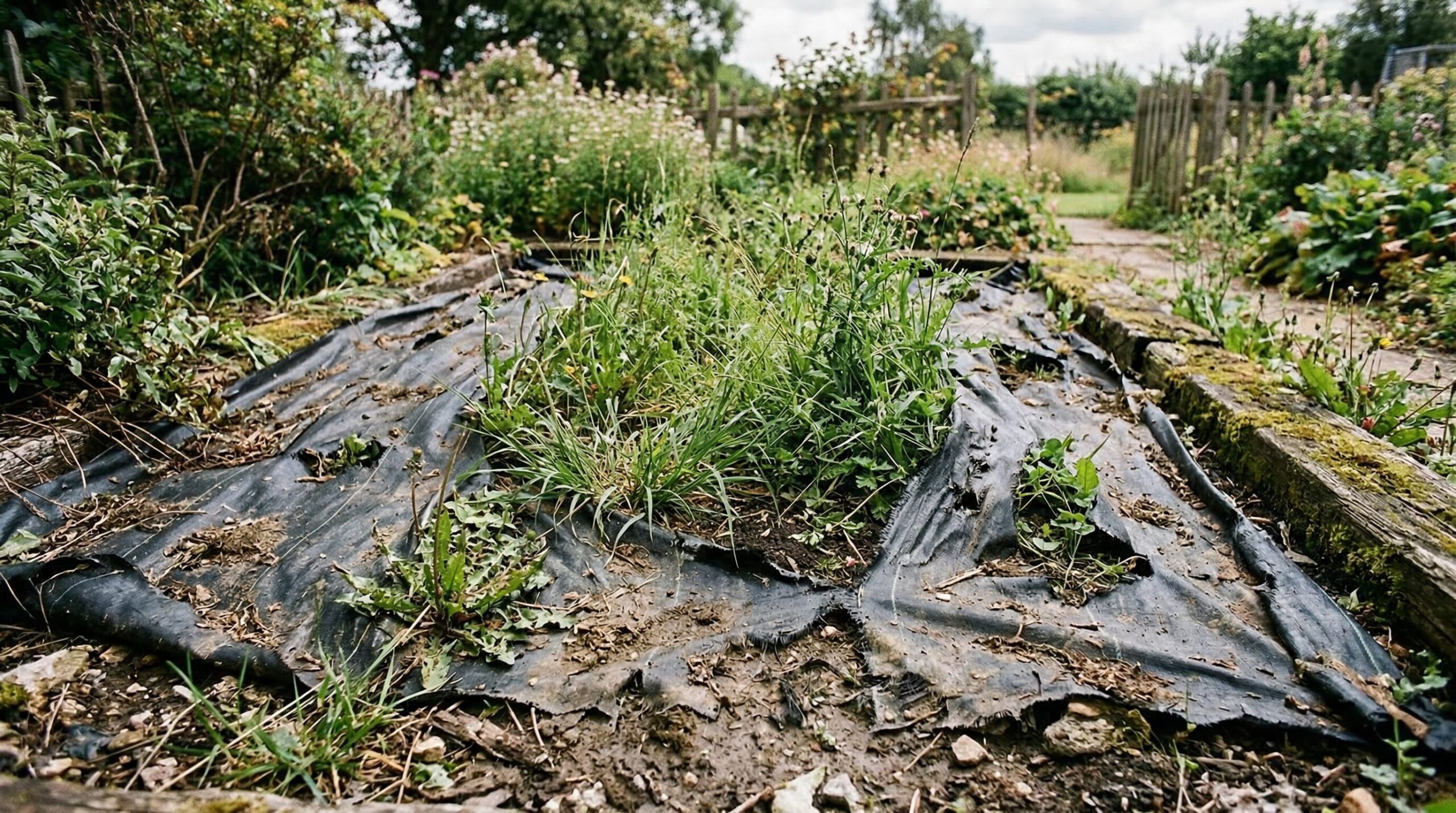 防草シートだけでは不十分なケースとは