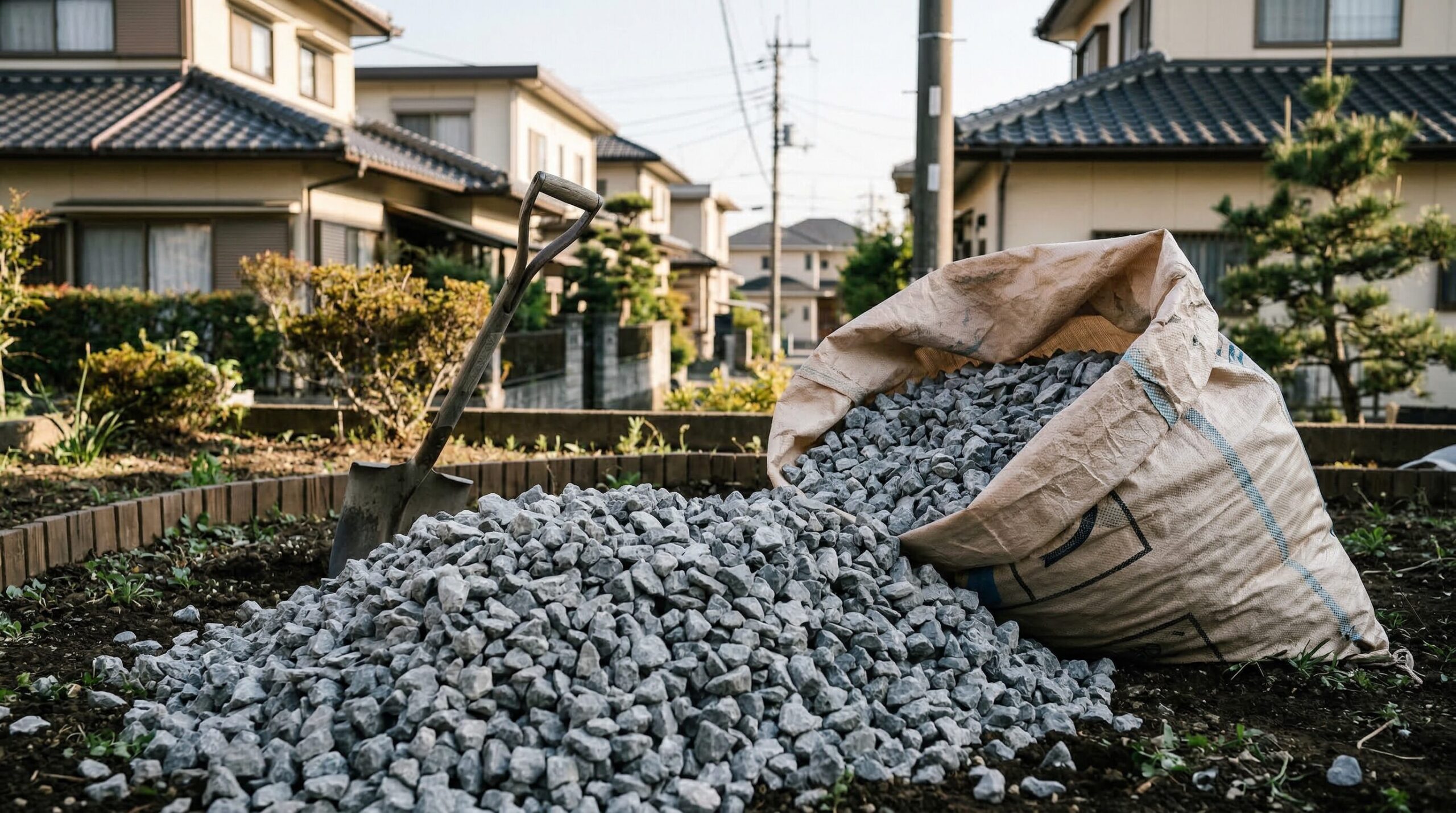 コスト重視なら砕石が最適な理由