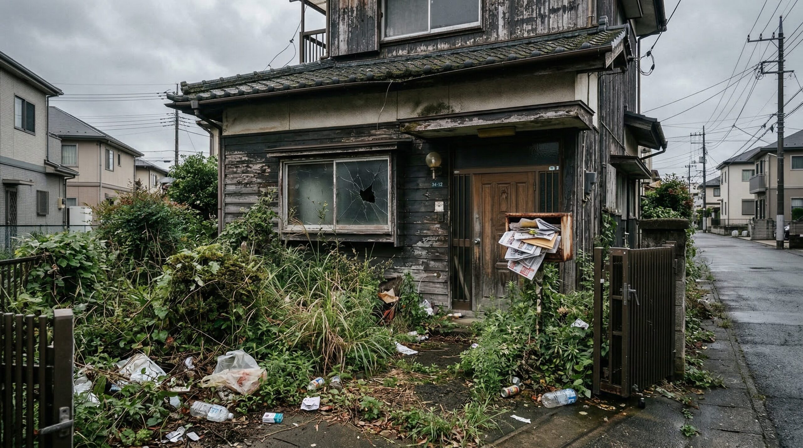 割れ窓理論が示す荒れた庭のリスク