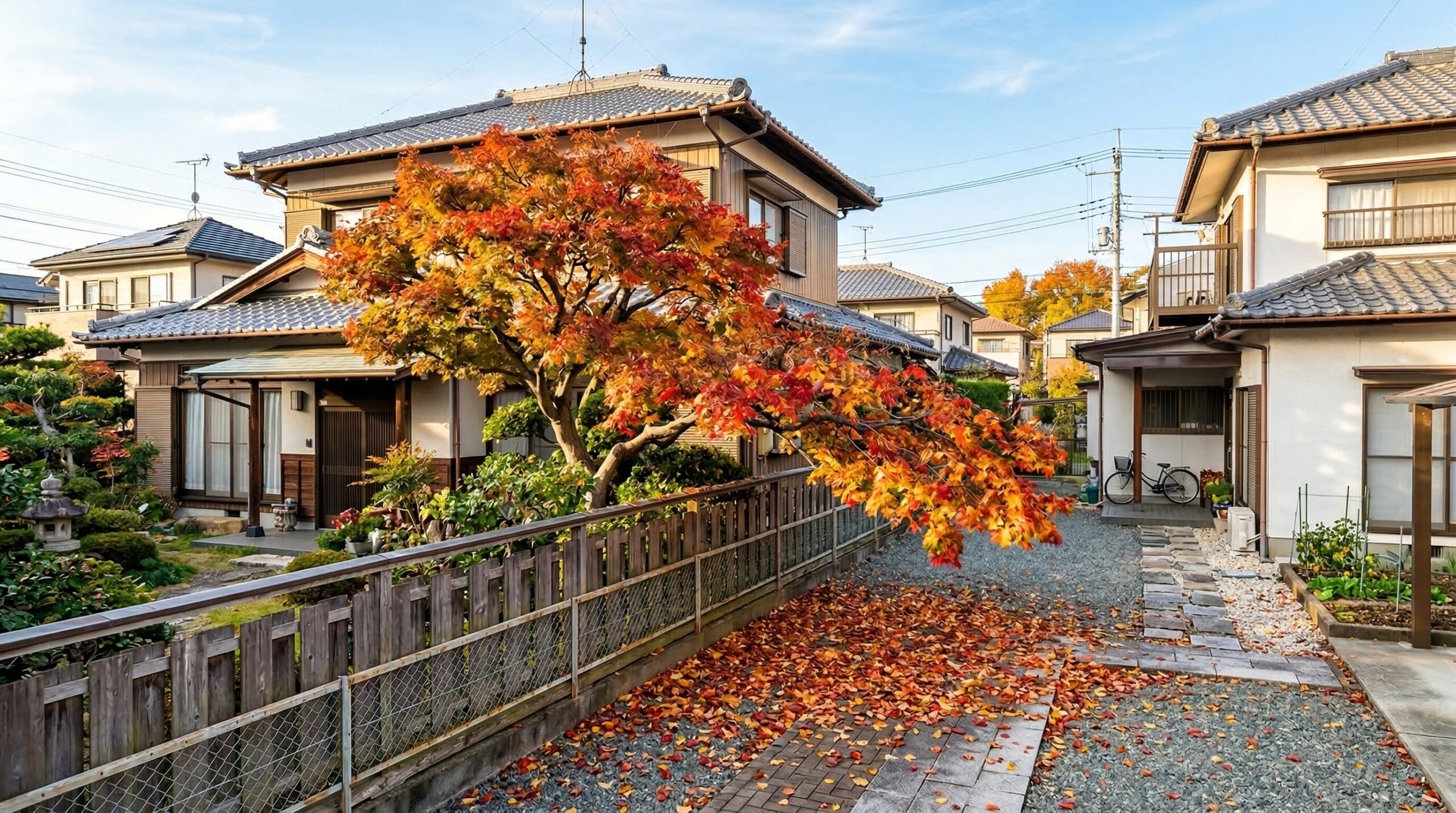 落ち葉の越境と民法233条の基本知識