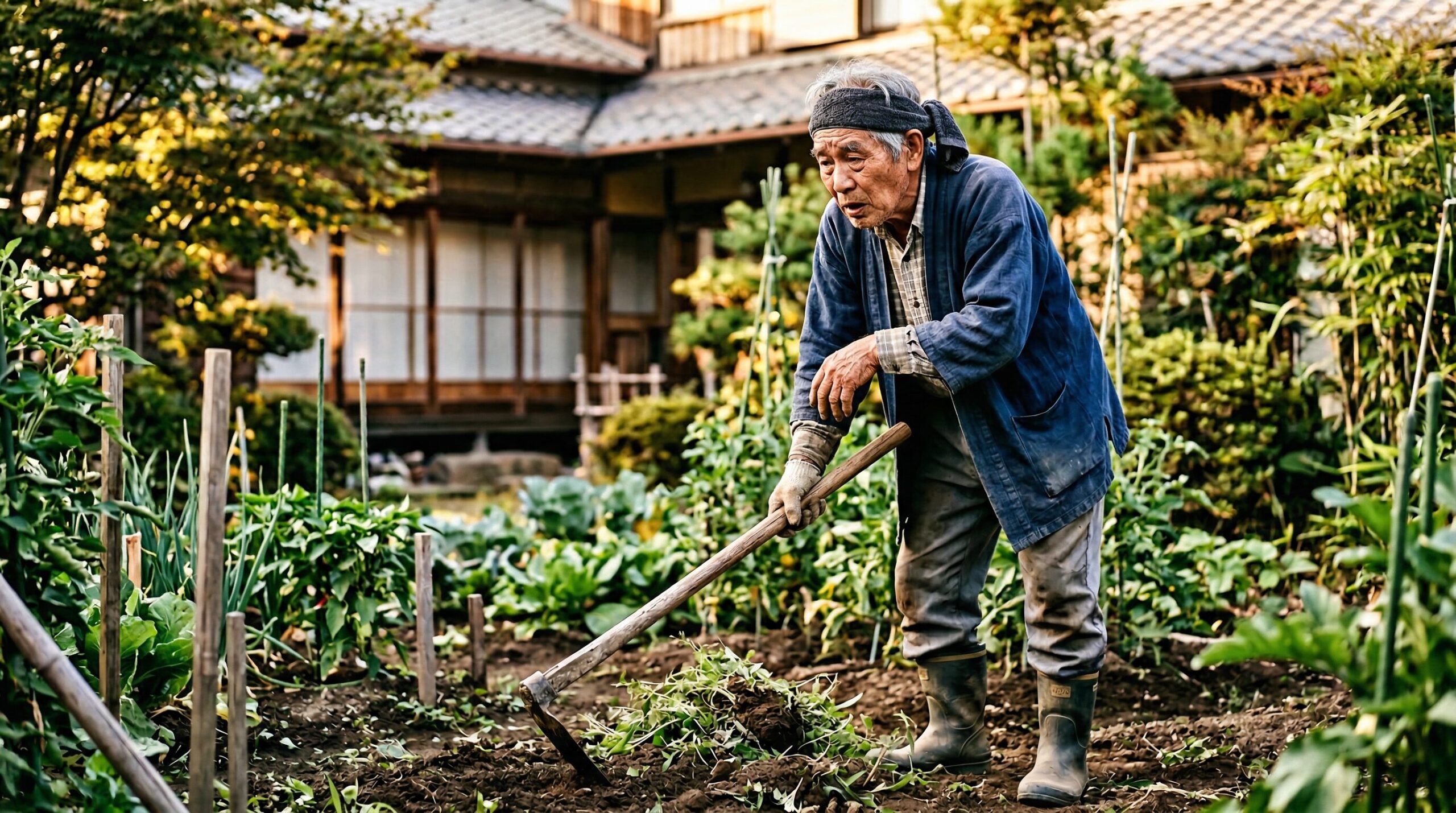 体力低下で庭仕事が困難になる年齢の目安