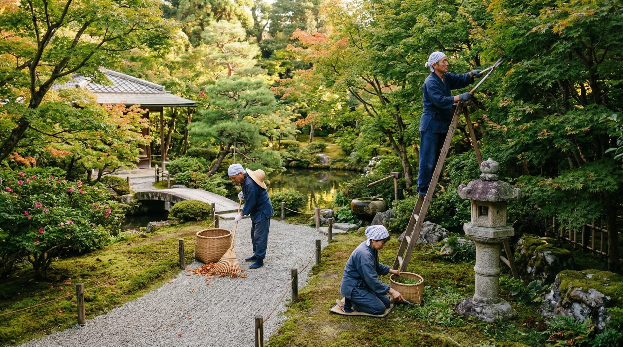庭手入れの年間費用を左右する作業内容
