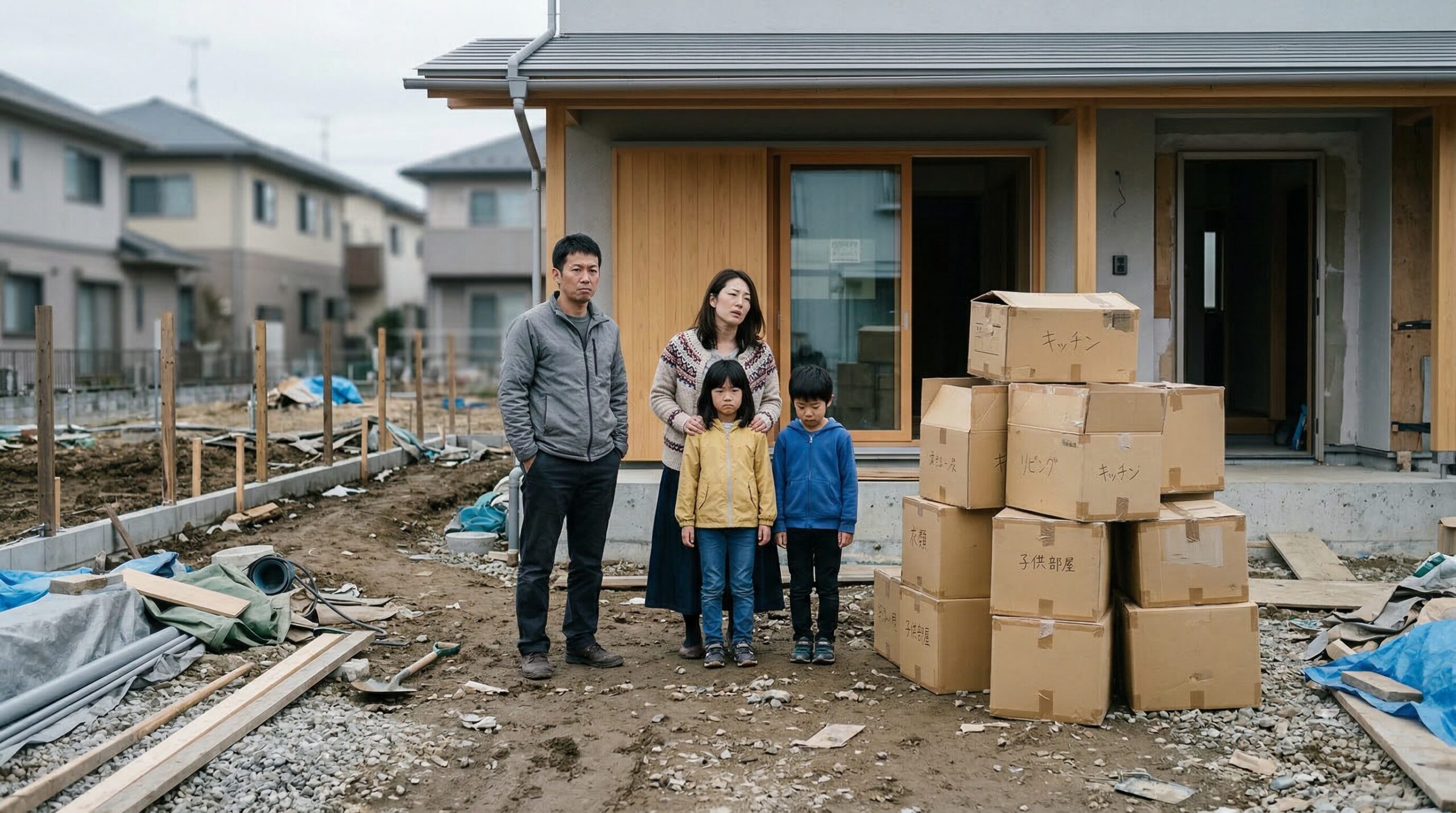 工期遅延で引越しに支障が出たケース