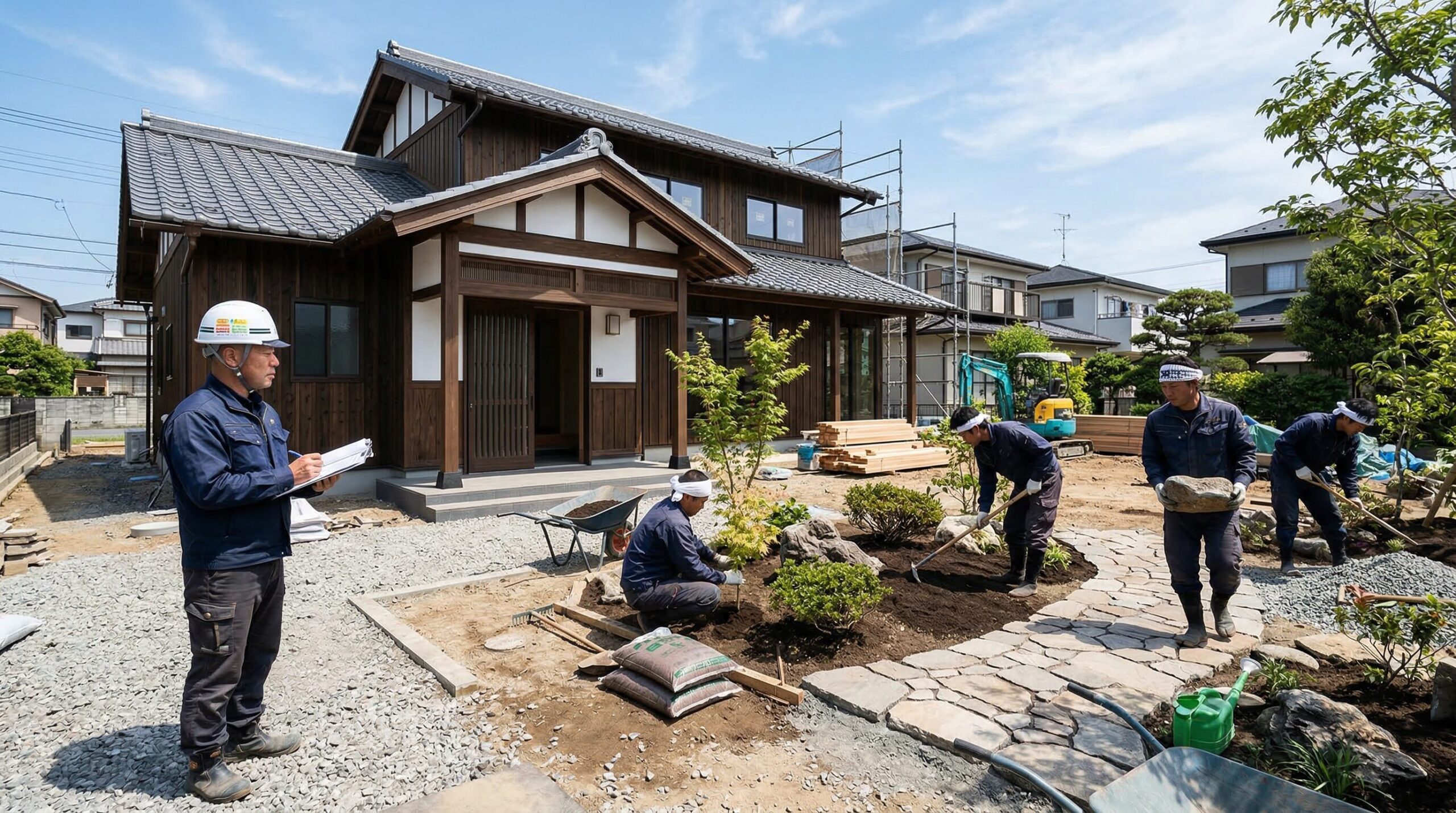 ハウスメーカーが外構を自社施工しない背景