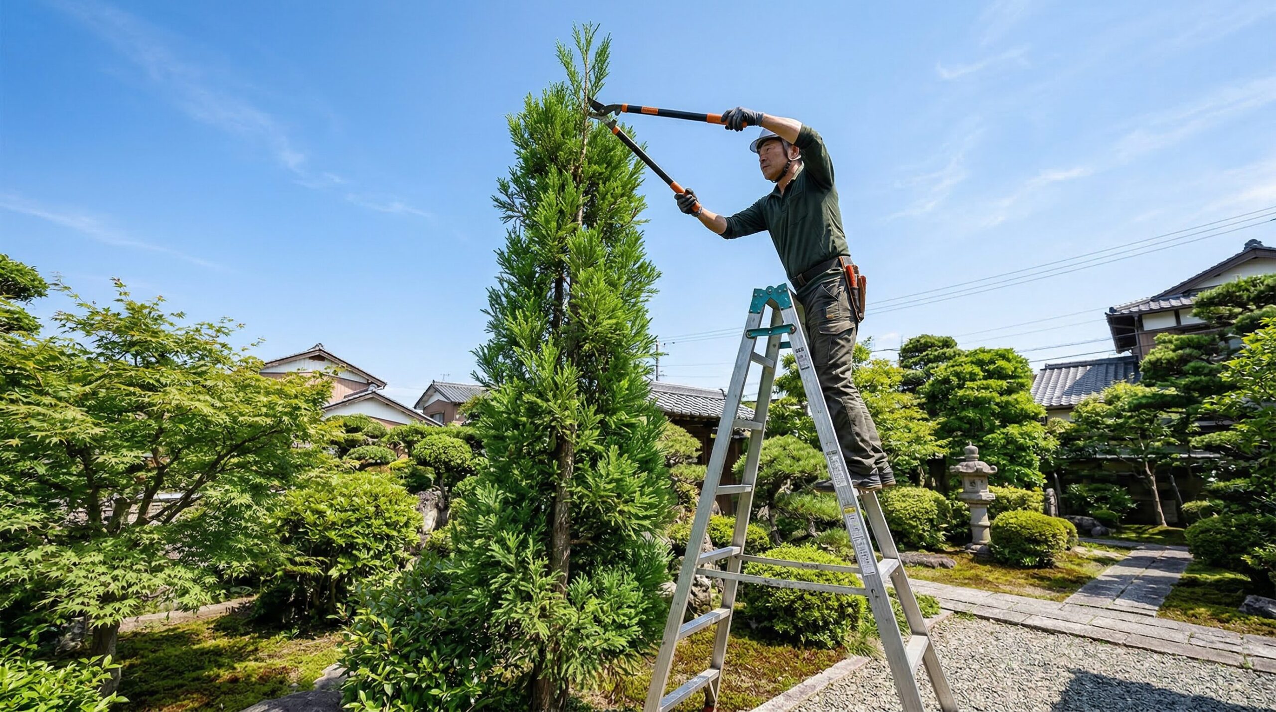 芯止め剪定のやり方と適した樹種