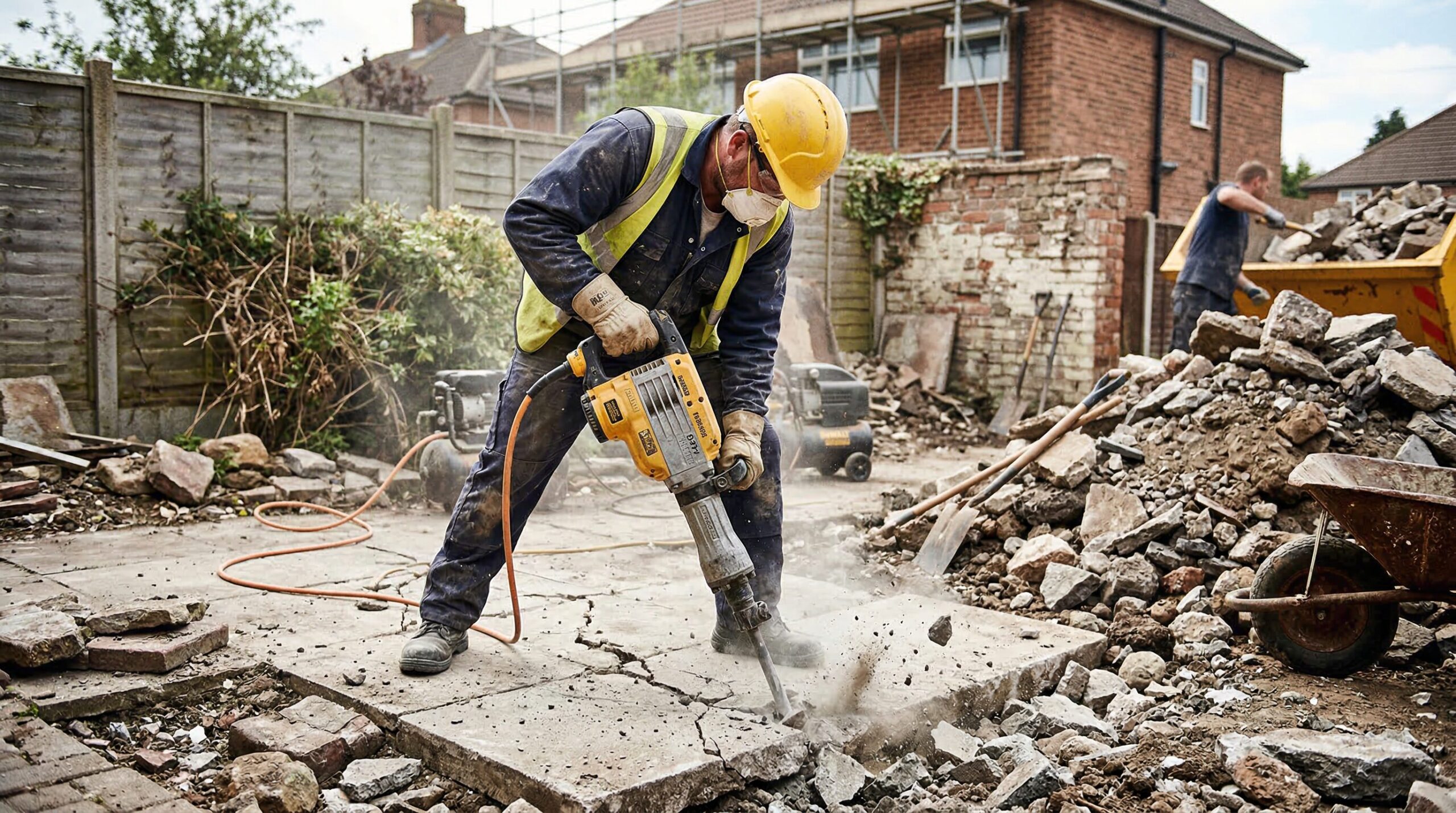 施工前の撤去作業にかかる費用の内訳