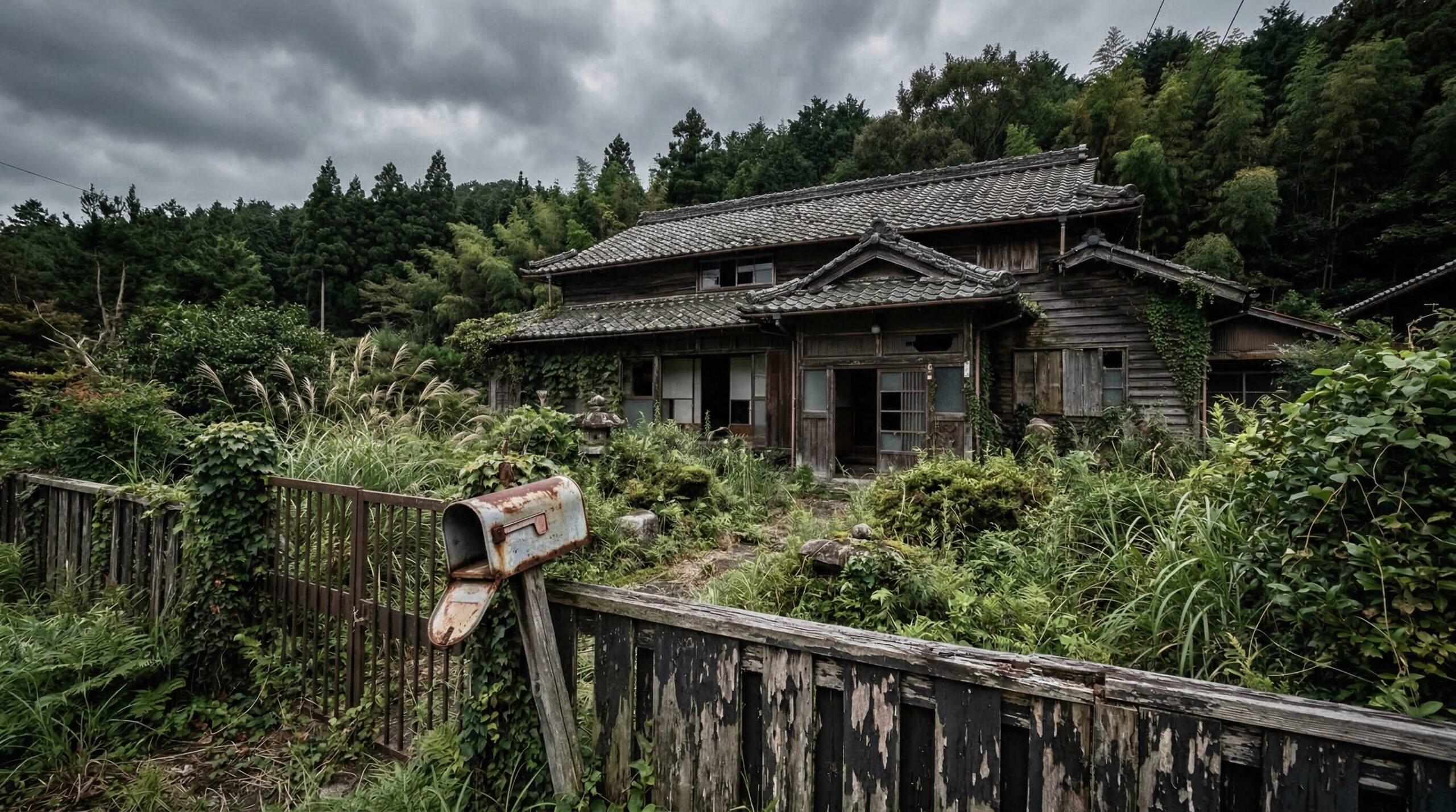 空き家と庭の荒廃が招く資産価値の低下