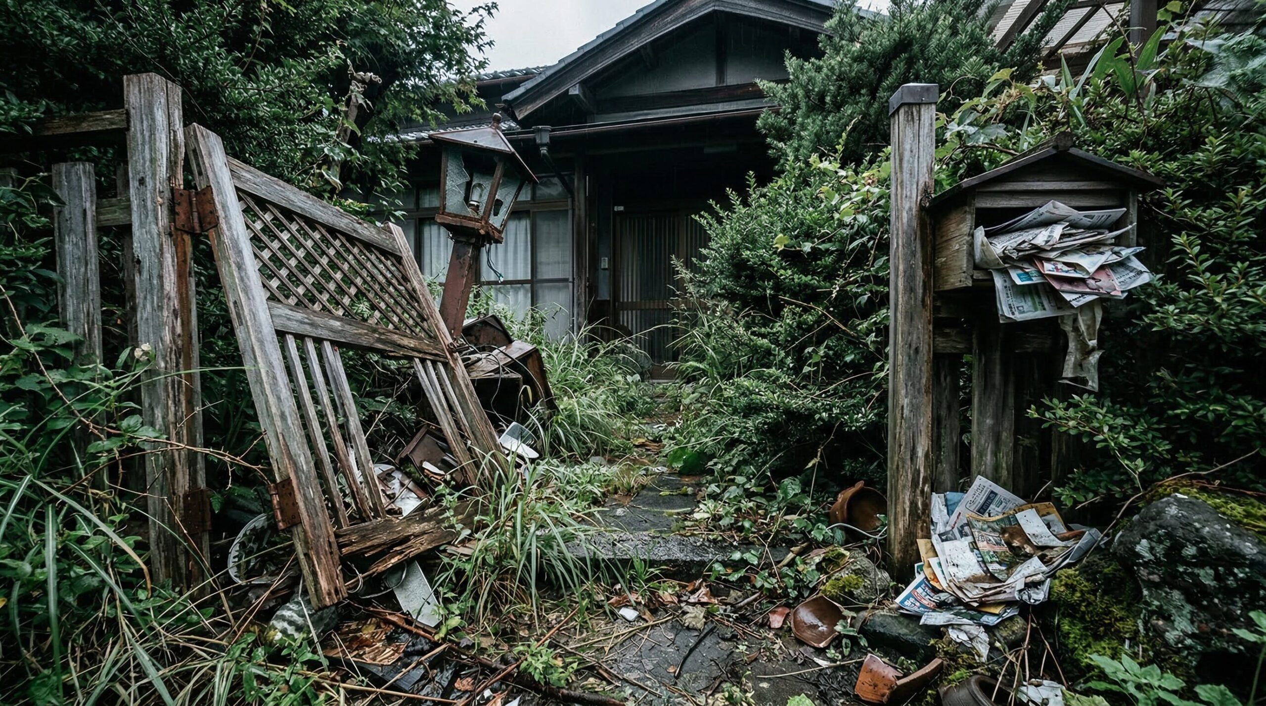 危険度が上がる荒れた庭の6つのシグナル