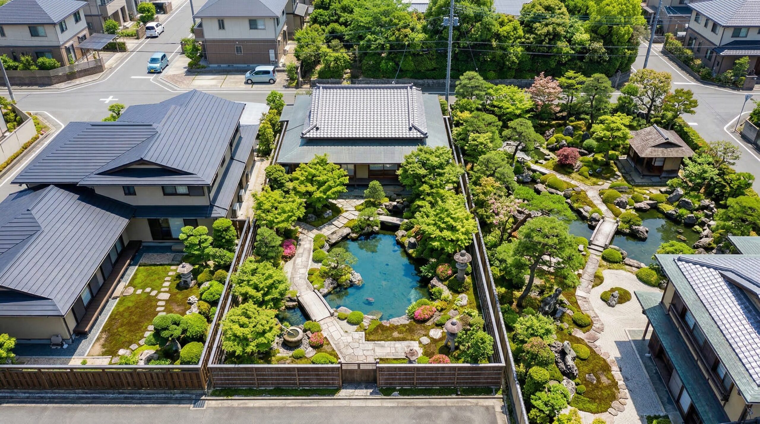 庭の規模別・年間費用シミュレーション