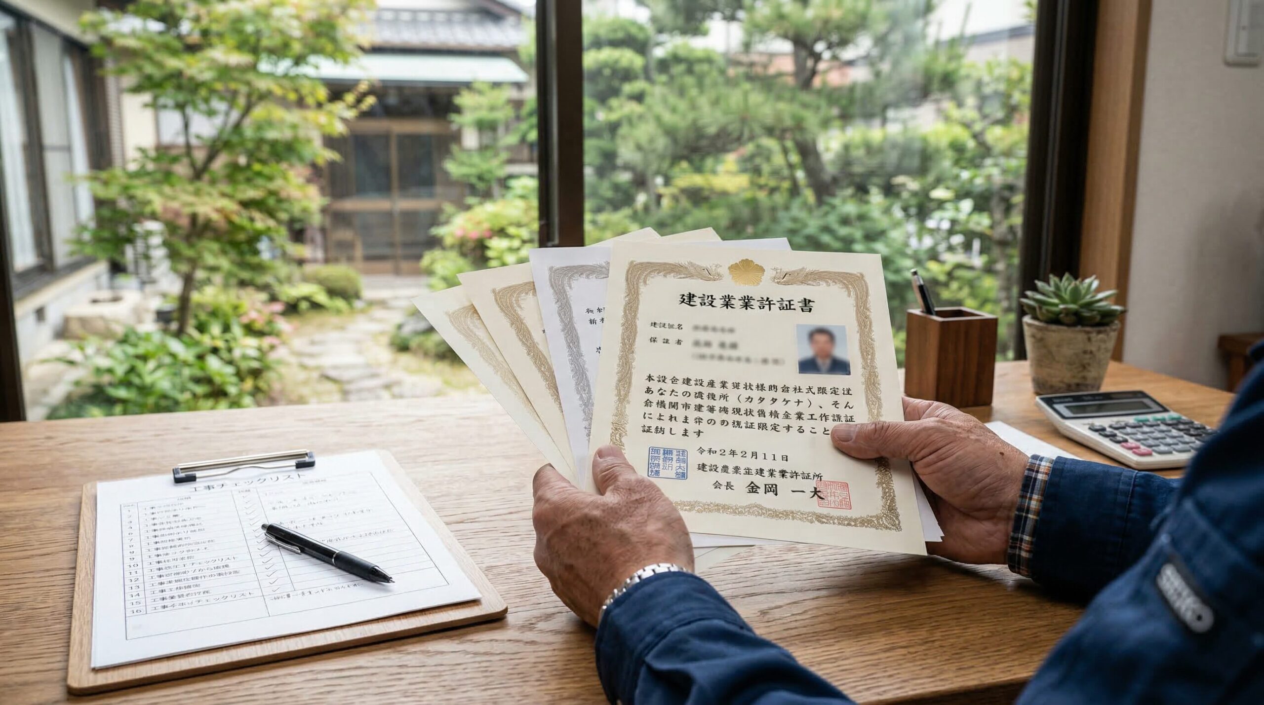 業者選びで確認すべき資格と許可証