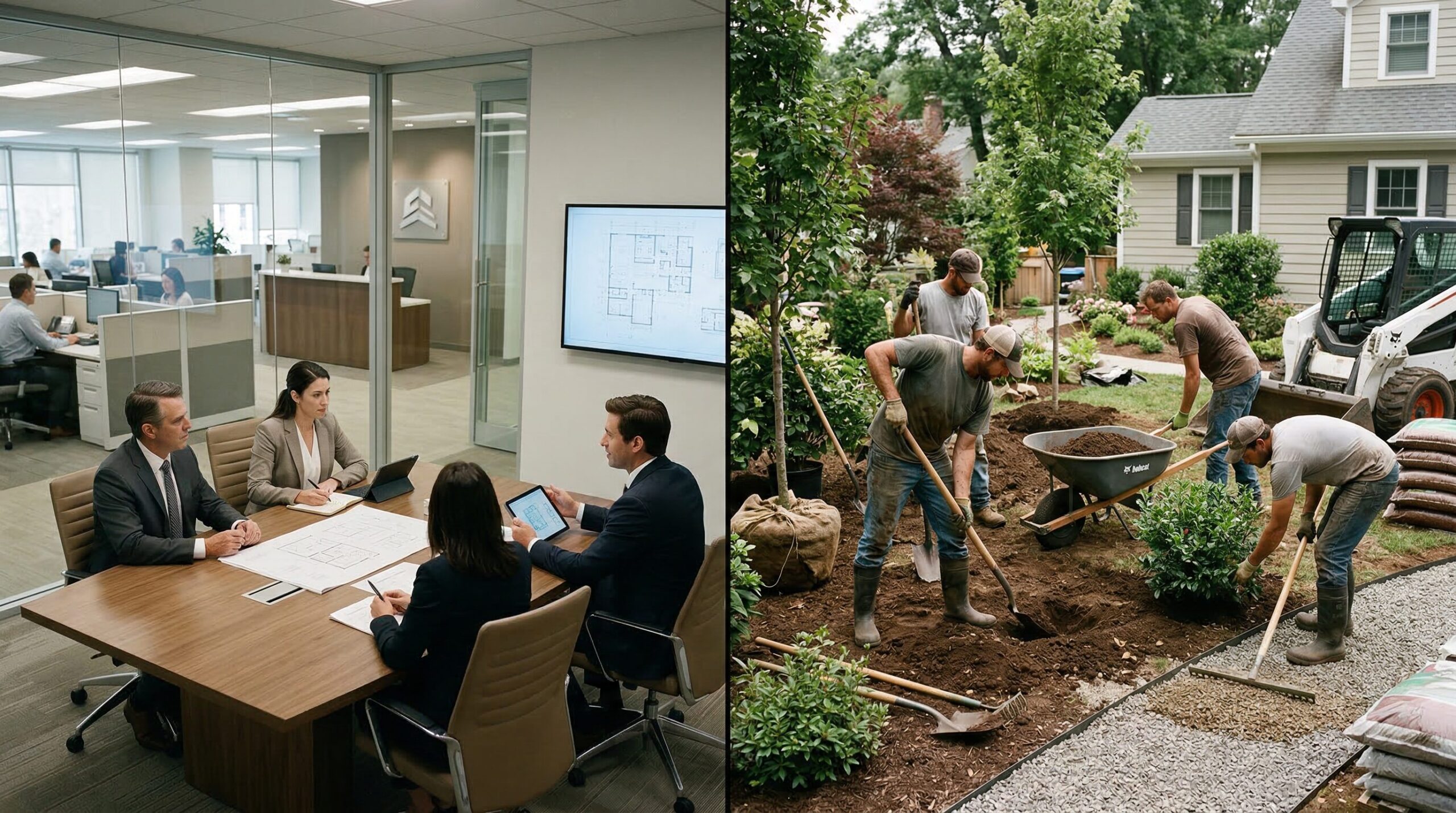 ハウスメーカーと外構専門業者の費用構造の違い