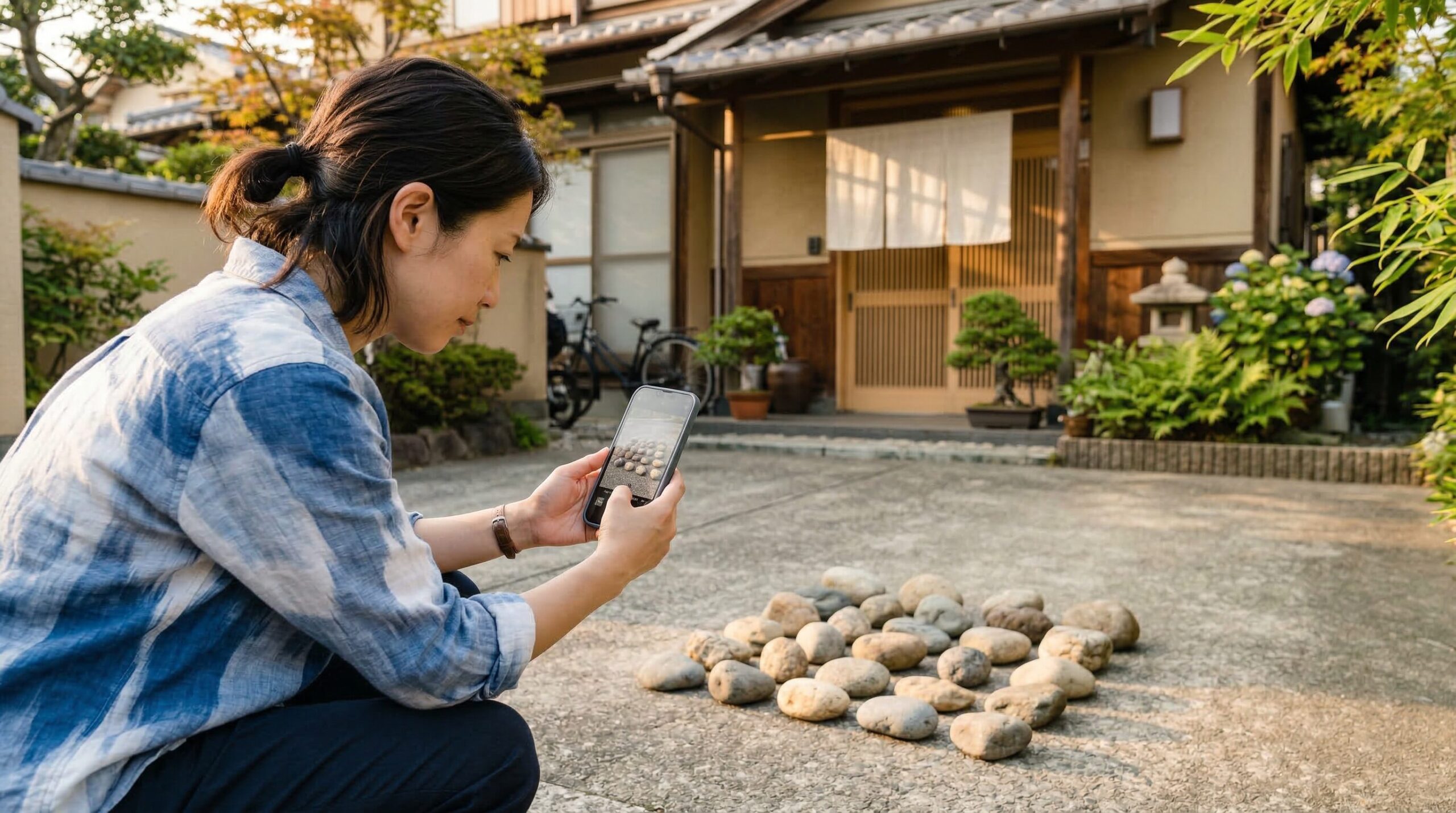 いらない庭石をフリマやジモティーで引き取りしてもらう方法