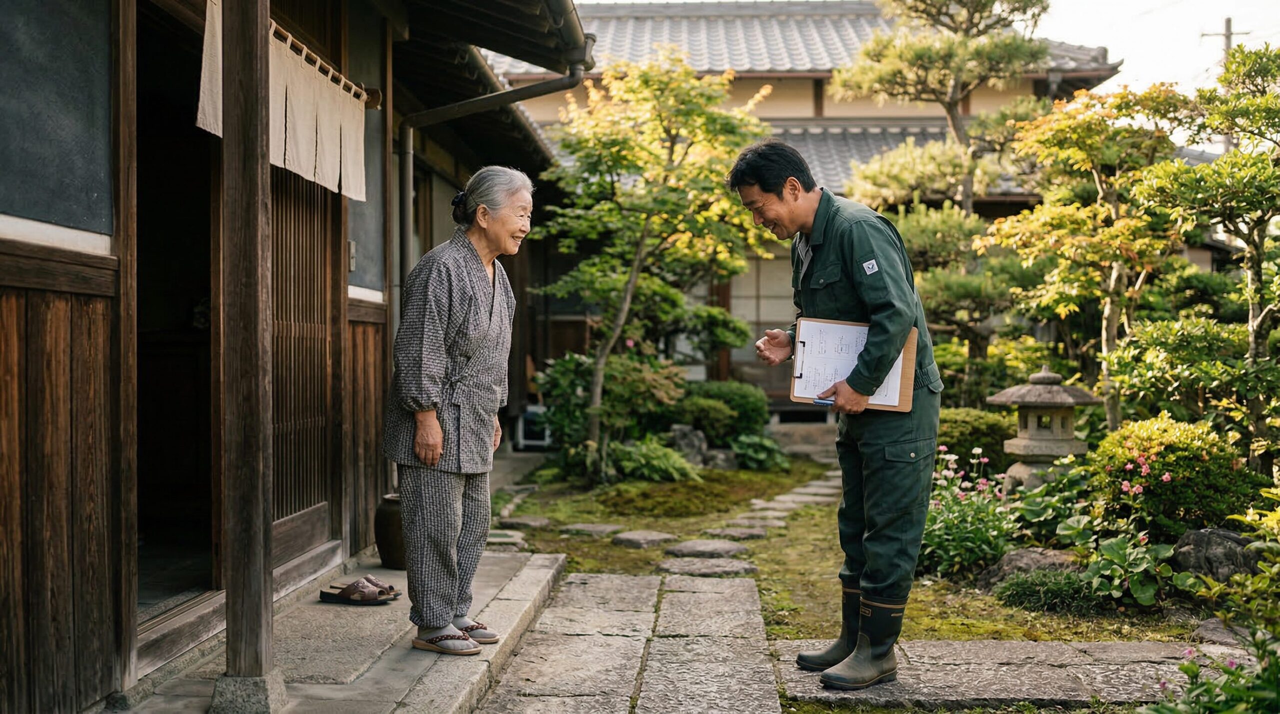 庭手入れ代行を親のために活用する費用の目安