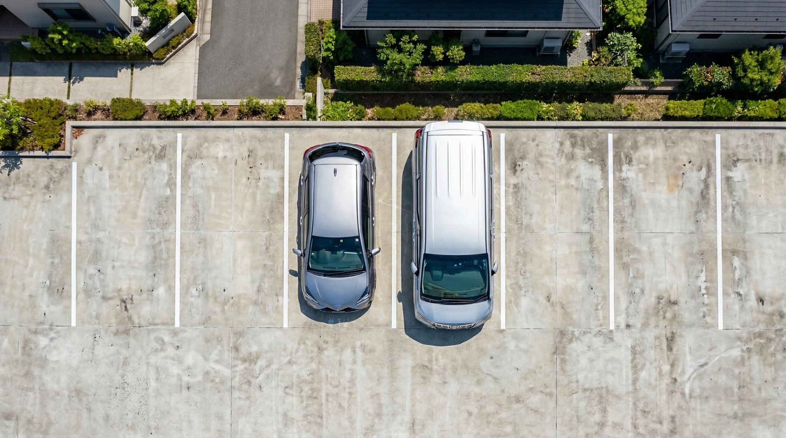 駐車台数別に必要なスペースの目安