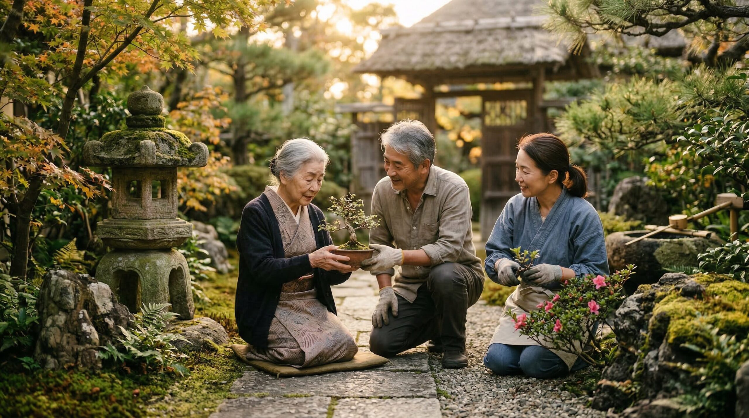親の庭を子が整理する際の心がまえ