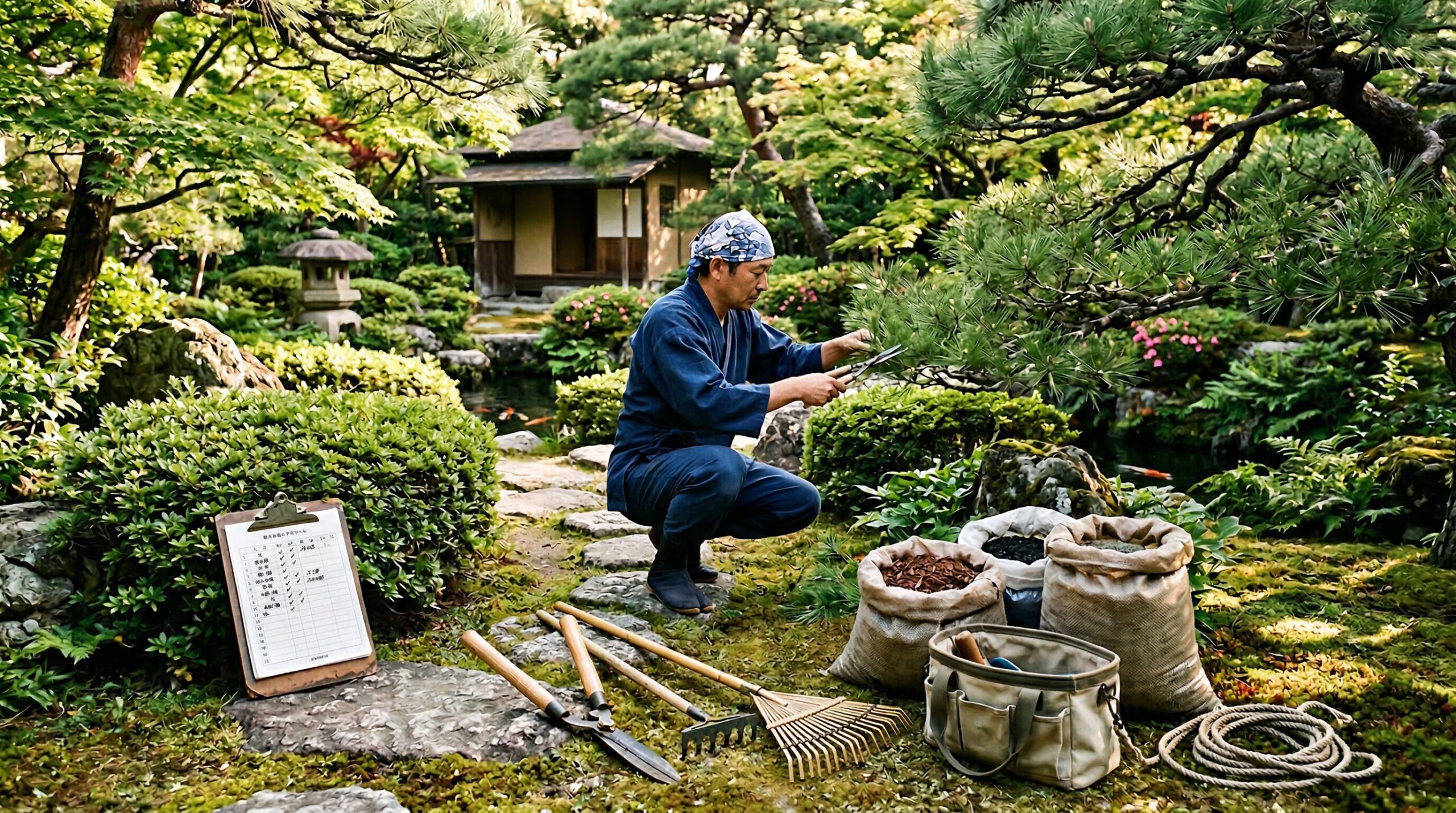 遺族が負担する庭の年間維持費の目安