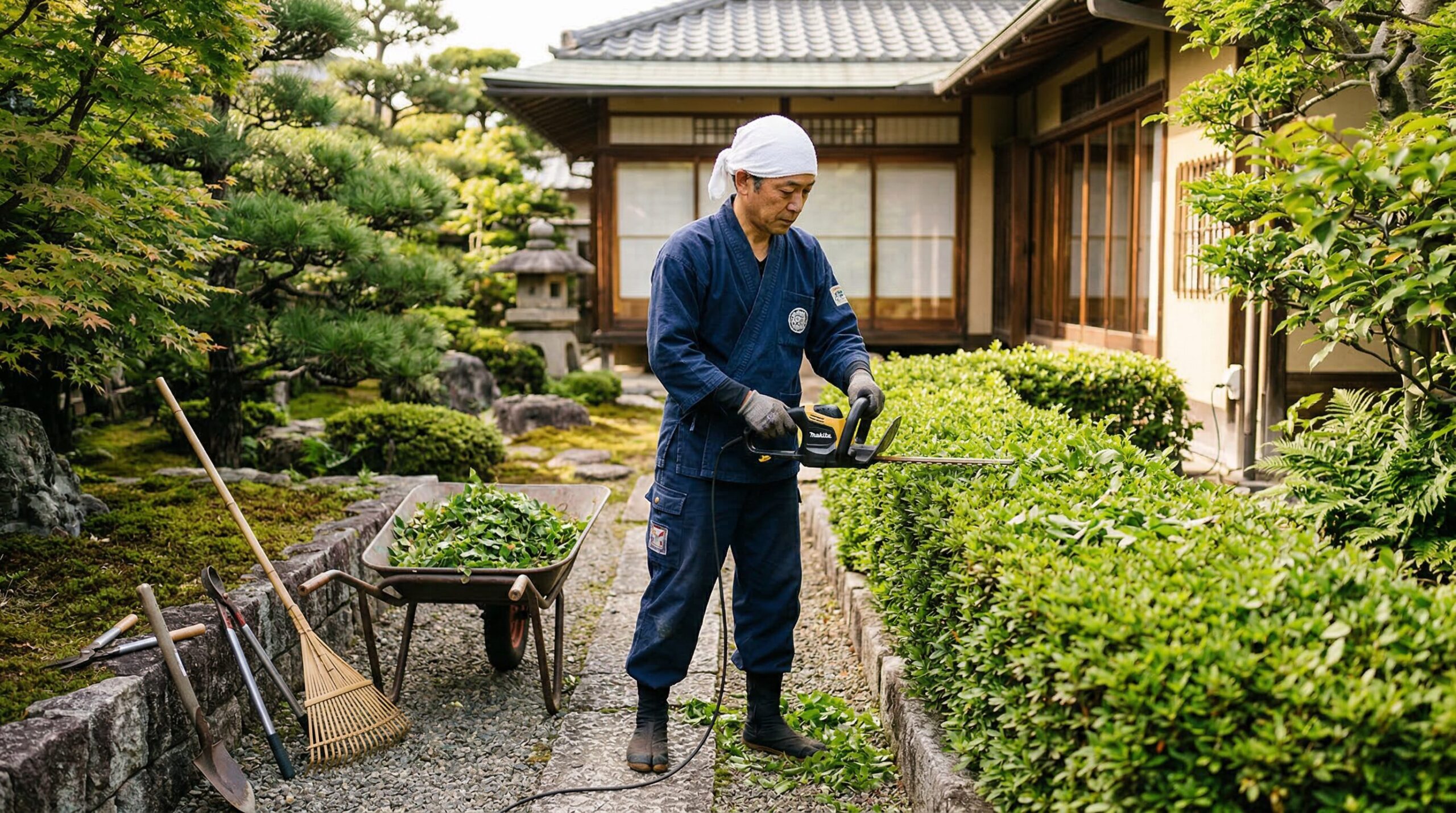 親の庭管理にかかるお金の内訳と作業別単価